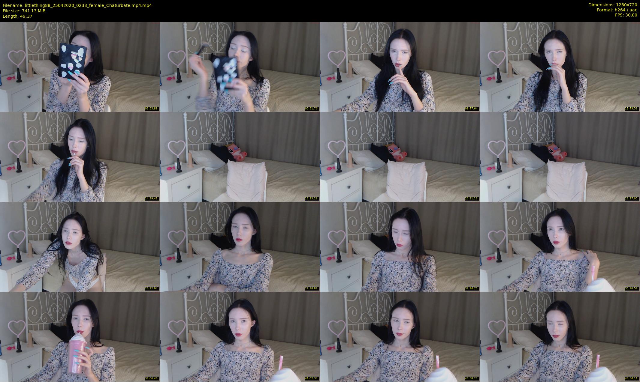littlething88 — 50 minute Chaturbate female cam show recording, 720p, Apr 25, 2020