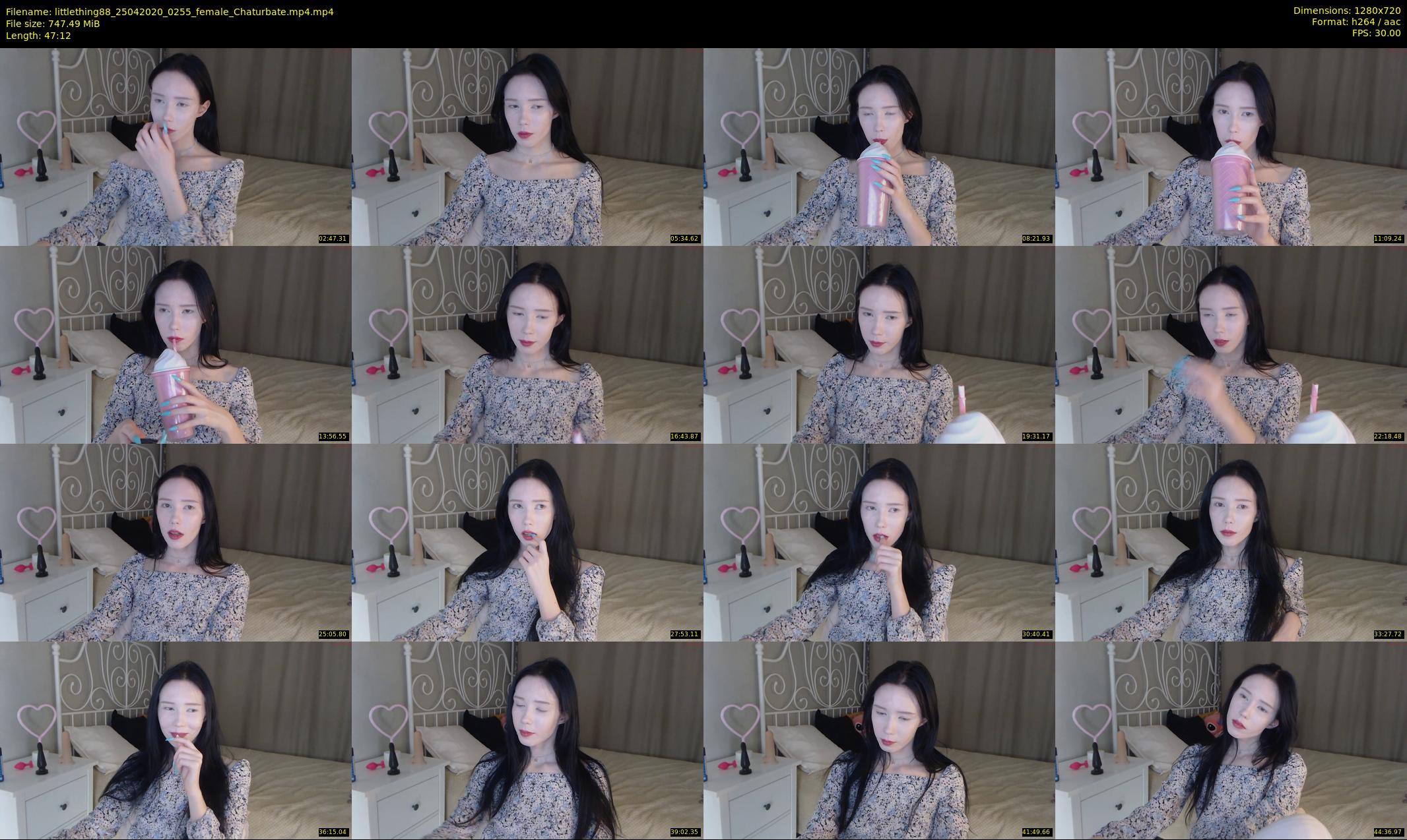 littlething88 — 48 minute Chaturbate female cam show recording, 720p, Apr 25, 2020