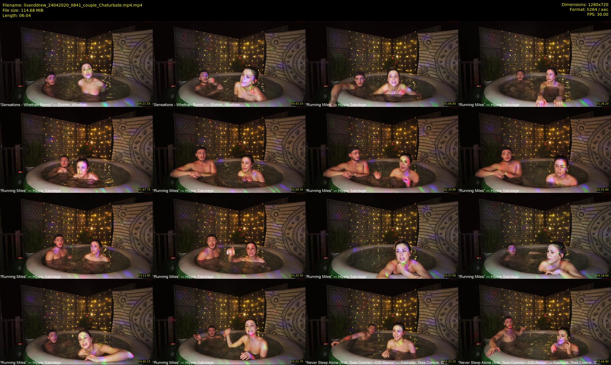 livanddrew — 7 minute Chaturbate couple cam show recording, 720p, Apr 24, 2020