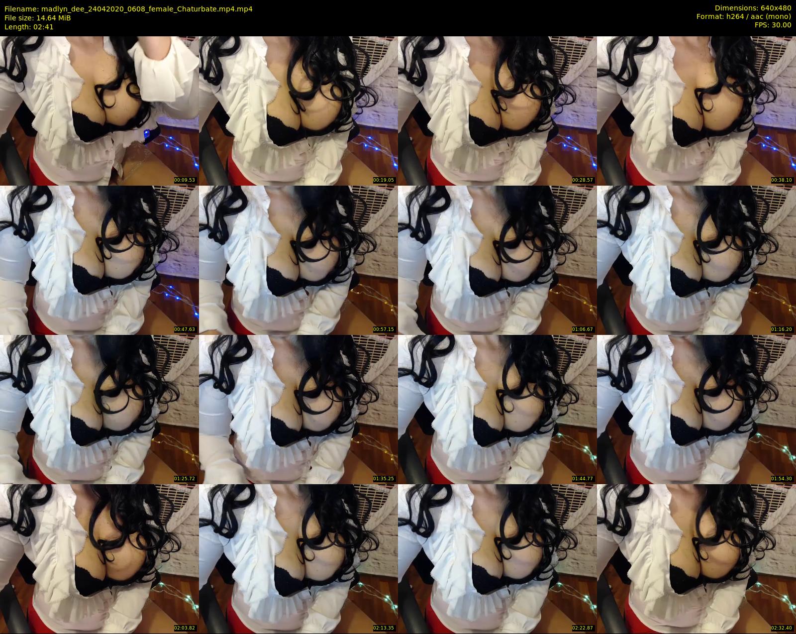 madlyn_dee — 3 minute Chaturbate female cam show recording, 480p, Apr 24, 2020