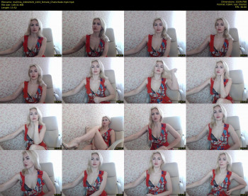mallinia — 14 minute Chaturbate female cam show recording, 720p, Apr 24, 2020