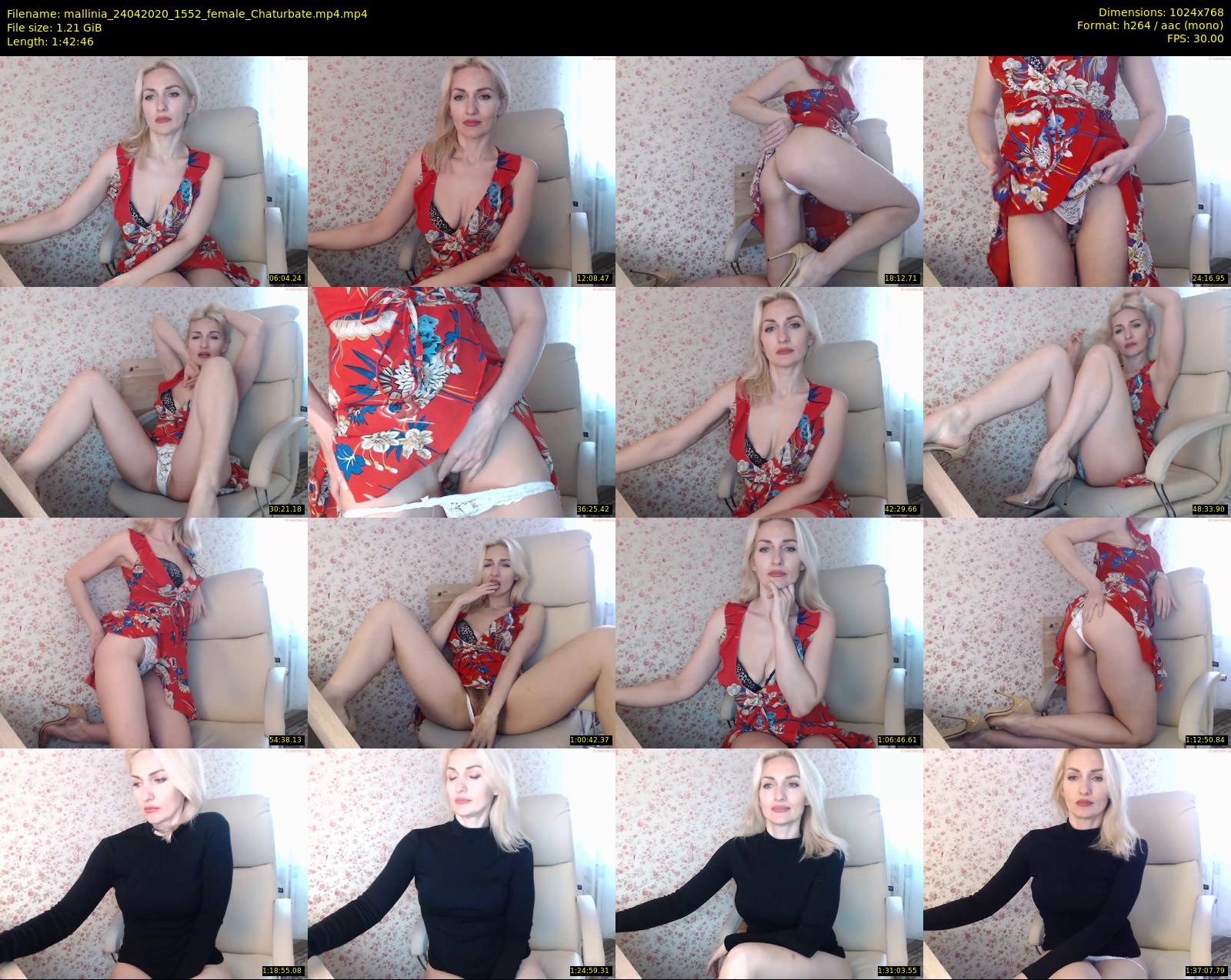 mallinia — 103 minute Chaturbate female cam show recording, 720p, Apr 24, 2020