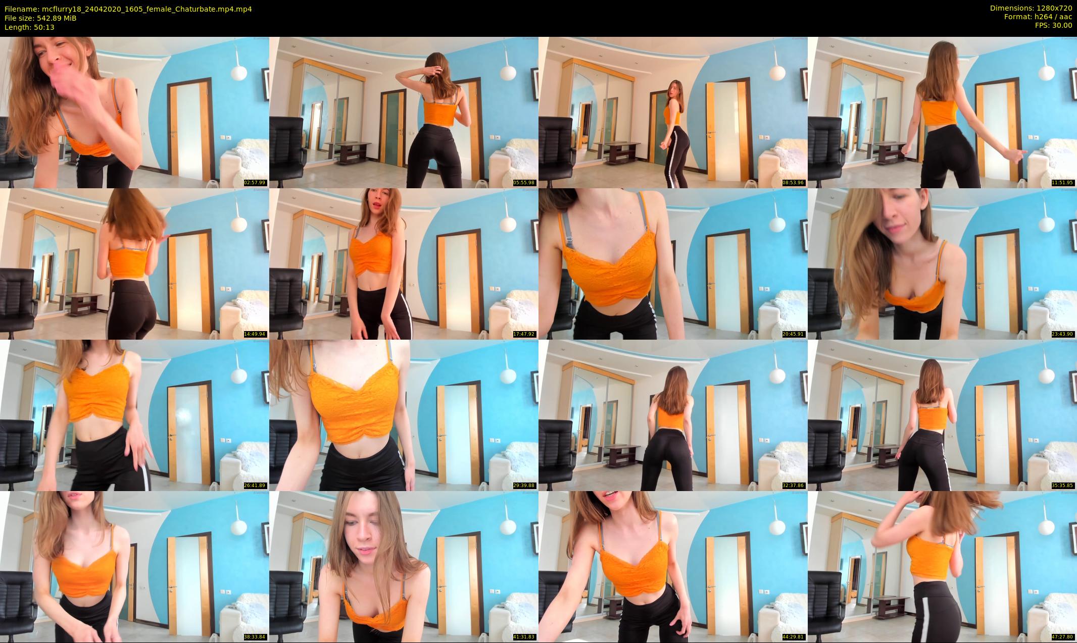 mcflurry18 — 51 minute Chaturbate female cam show recording, 720p, Apr 24, 2020