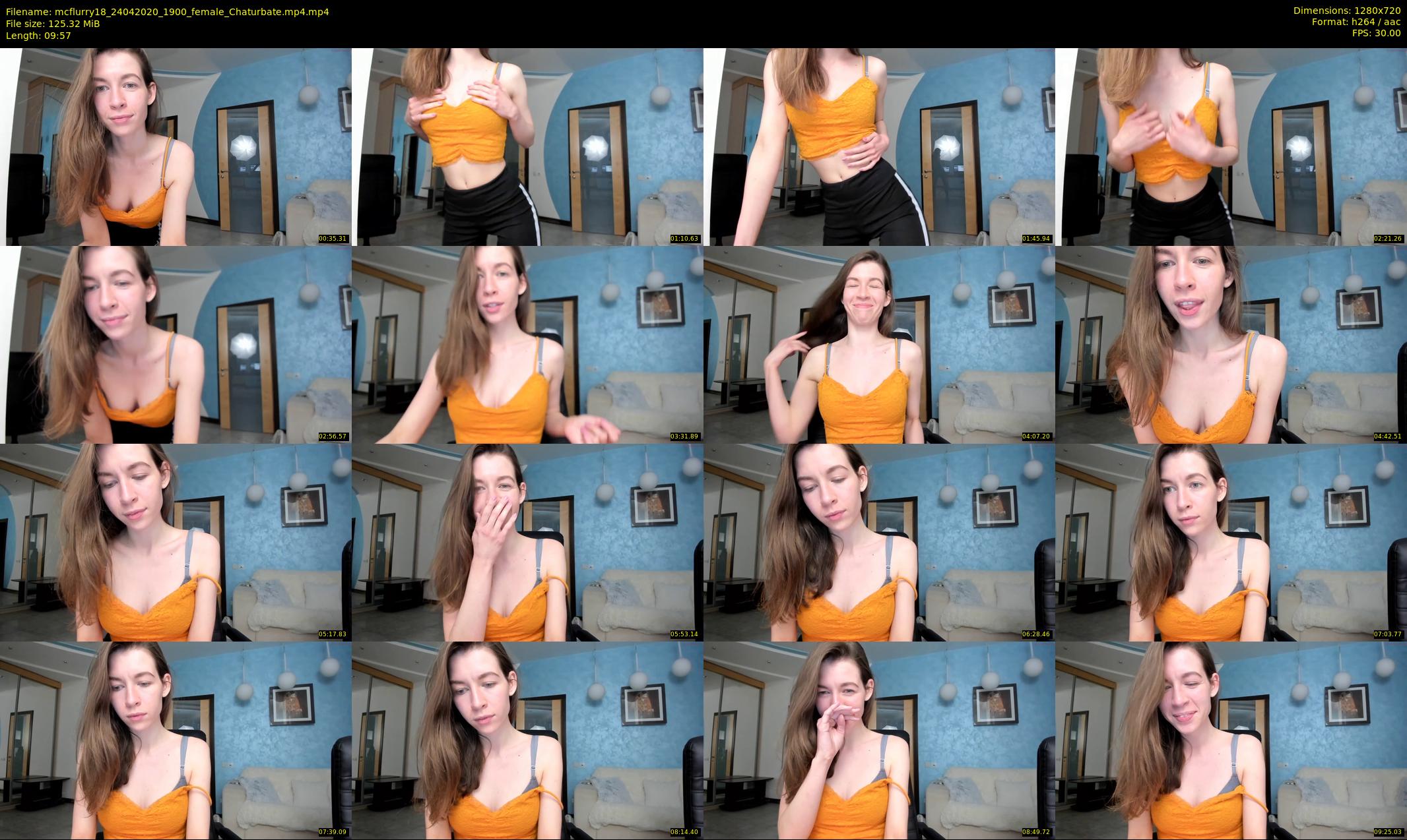 mcflurry18 — 10 minute Chaturbate female cam show recording, 720p, Apr 24, 2020
