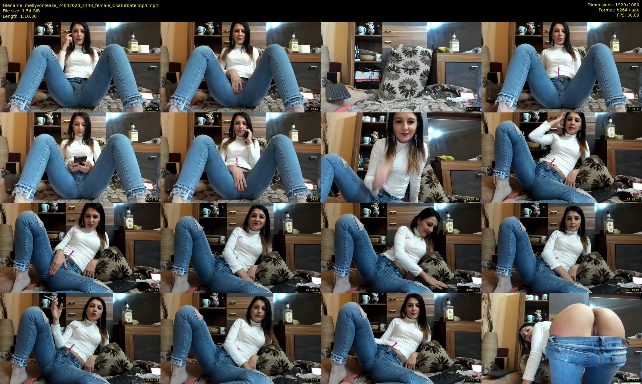 mellyvontease — 71 minute Chaturbate female cam show recording, 1080p, Apr 24, 2020