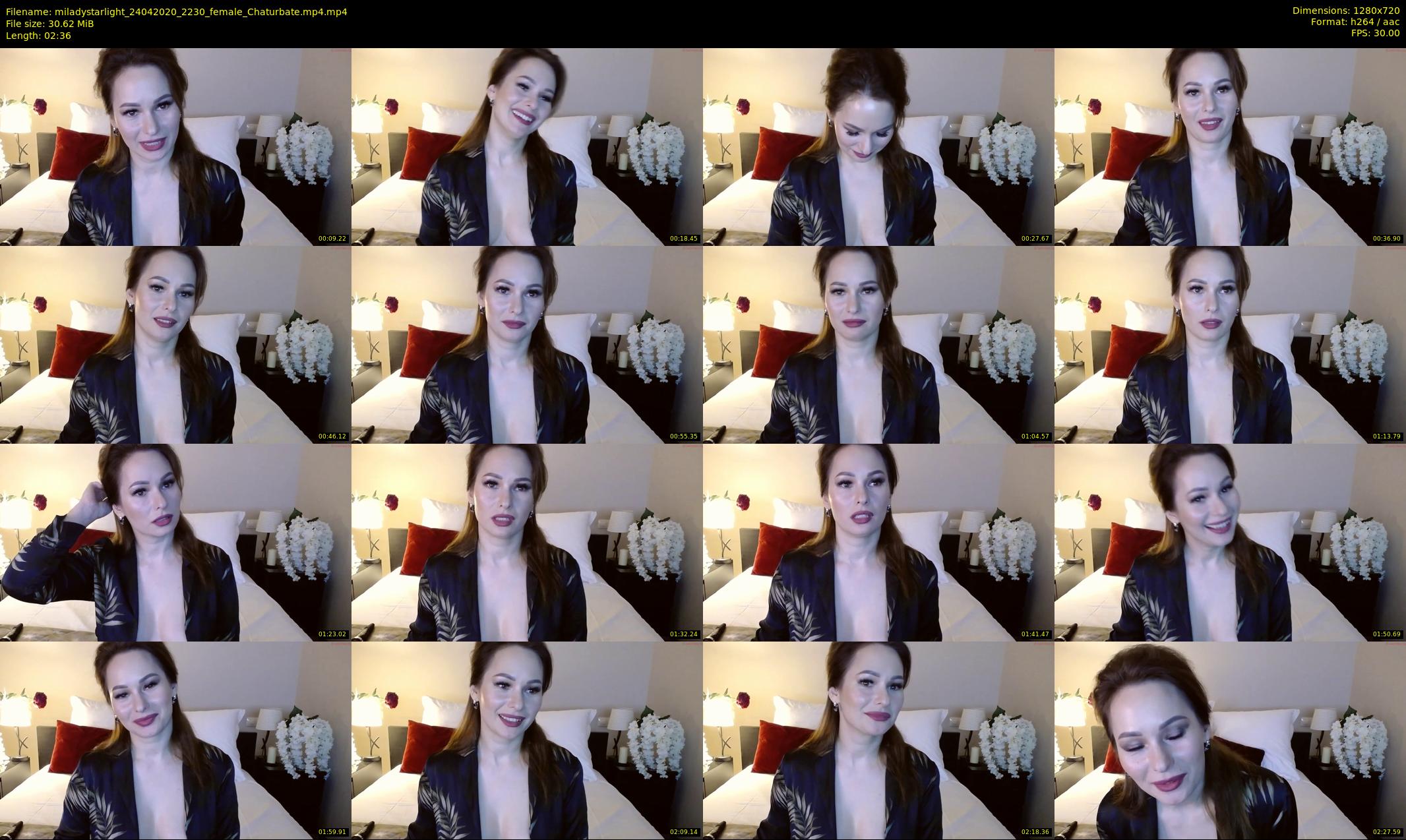 miladystarlight — 3 minute Chaturbate female cam show recording, 720p, Apr 24, 2020