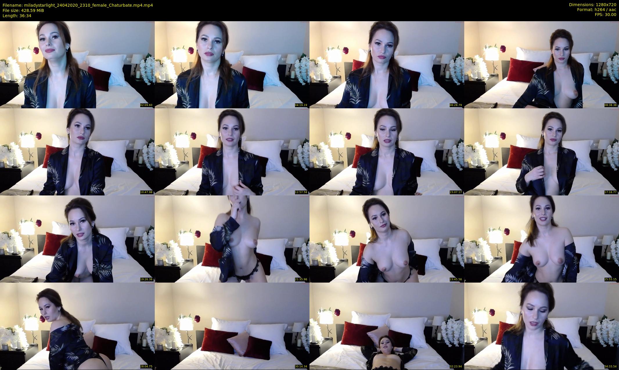 miladystarlight — 37 minute Chaturbate female cam show recording, 720p, Apr 24, 2020