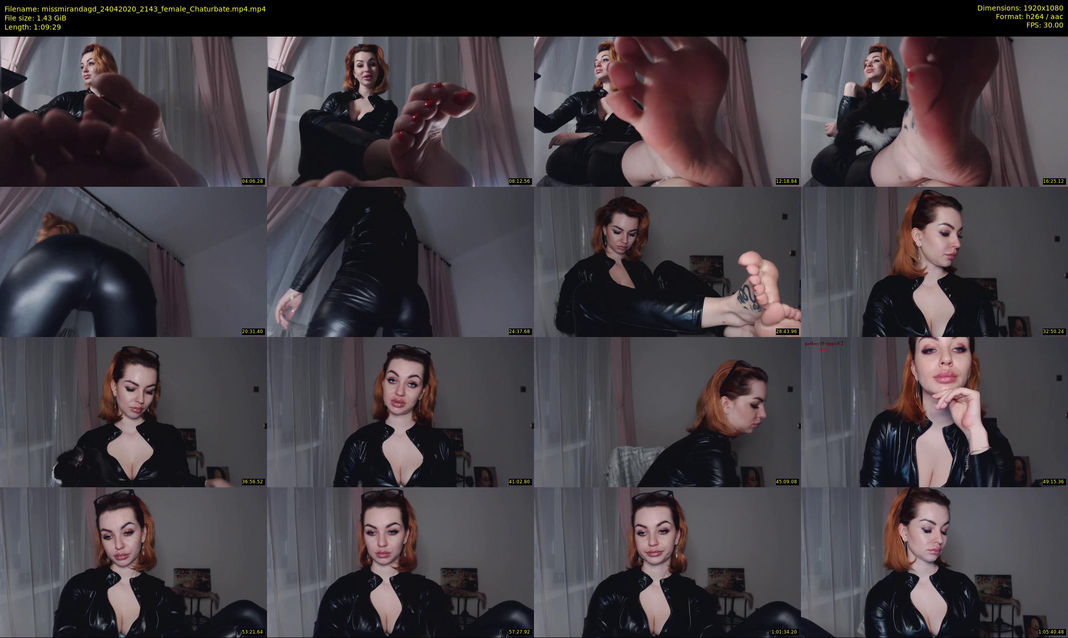 missmirandagd — 70 minute Chaturbate female cam show recording, 1080p, Apr 24, 2020