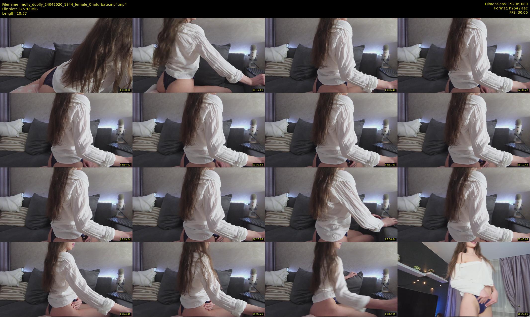 molly_doolly — 11 minute Chaturbate female cam show recording, 1080p, Apr 24, 2020