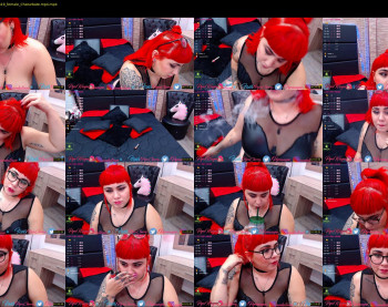 pyrowayne — 54 minute Chaturbate female cam show recording, 720p, Apr 24, 2020