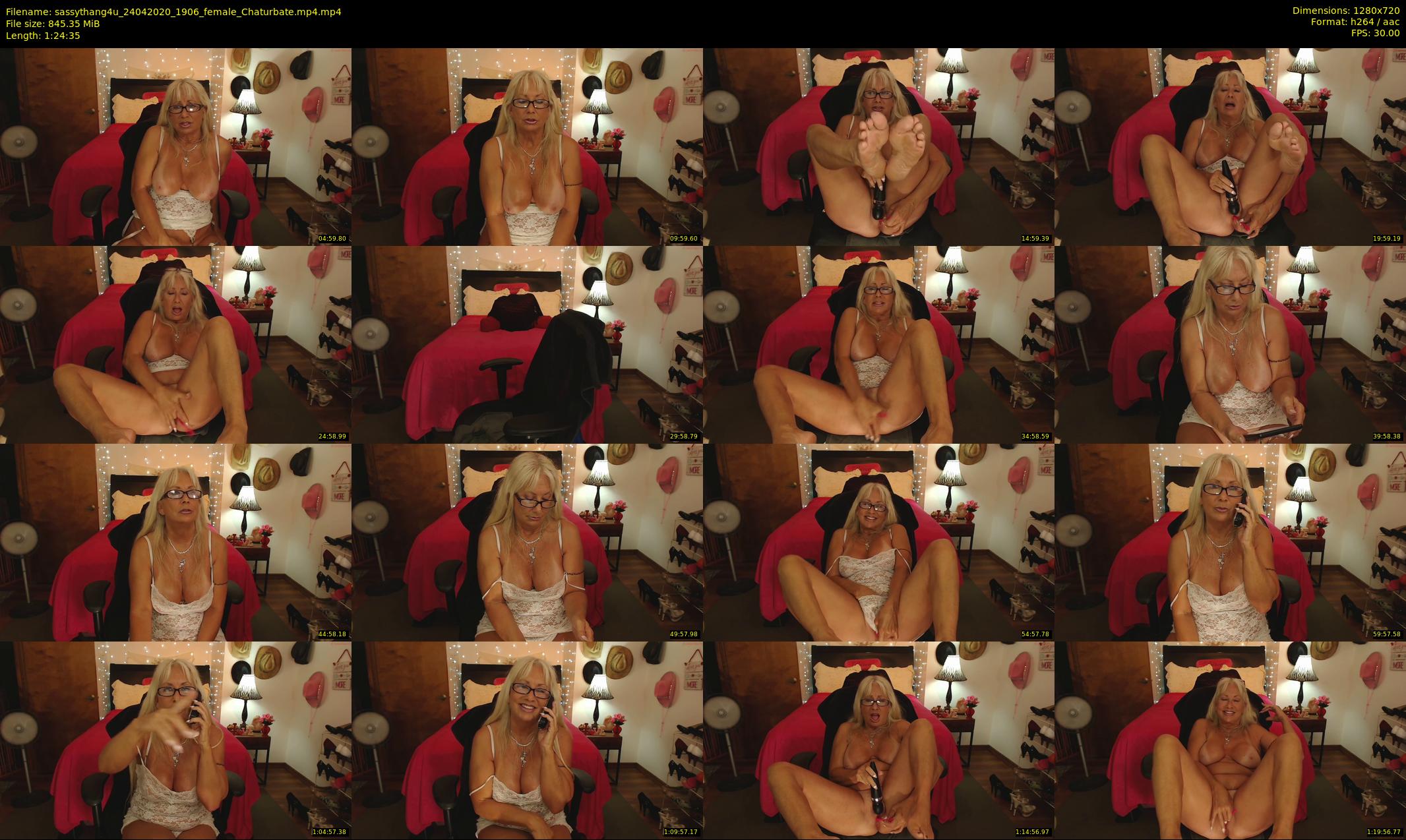sassythang4u — 85 minute Chaturbate female cam show recording, 720p, Apr 24, 2020