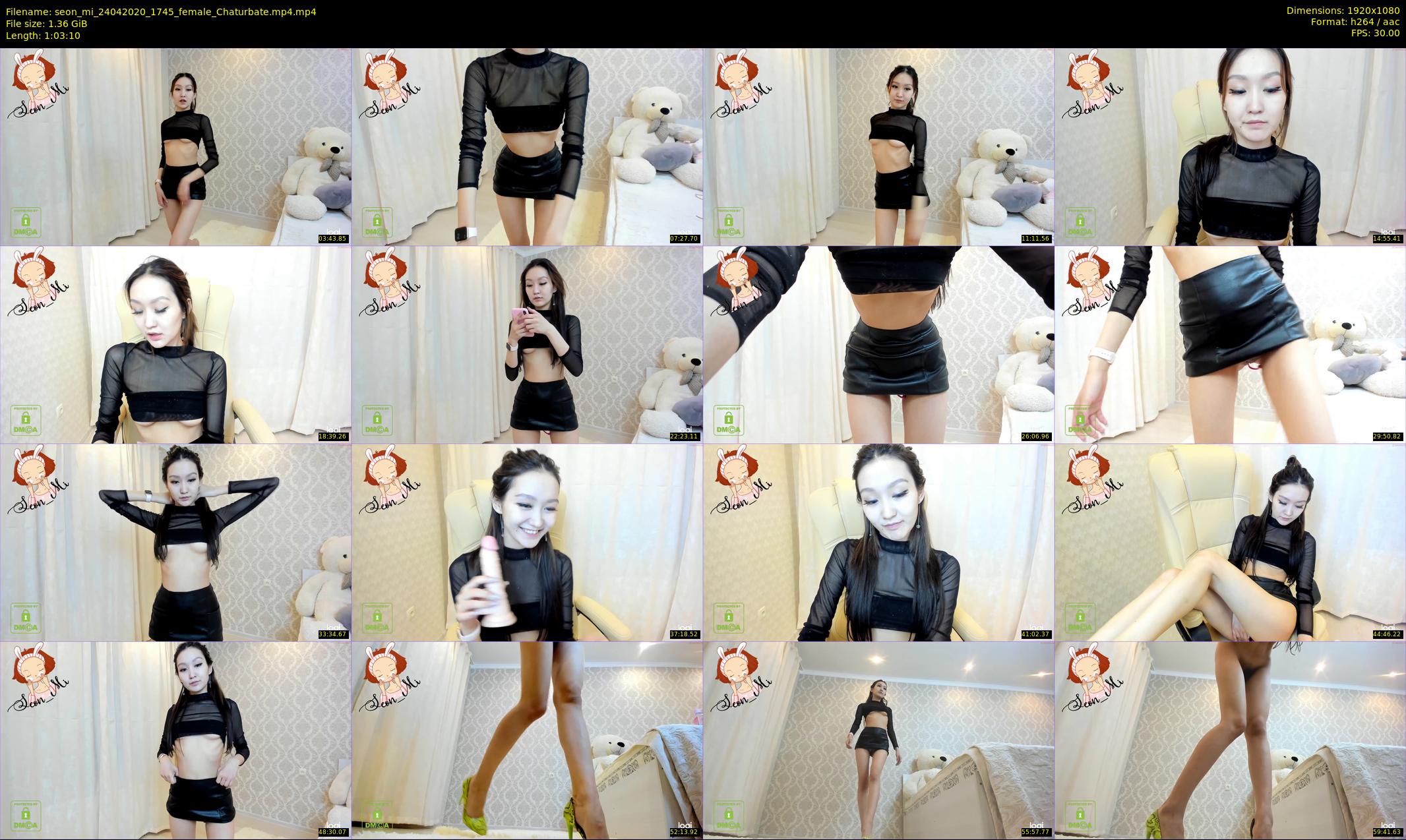 seon_mi — 64 minute Chaturbate female cam show recording, 1080p, Apr 24, 2020