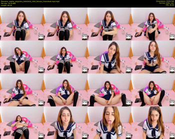 sophia_alejandra — 9 minute Chaturbate female cam show recording, 720p, Apr 24, 2020