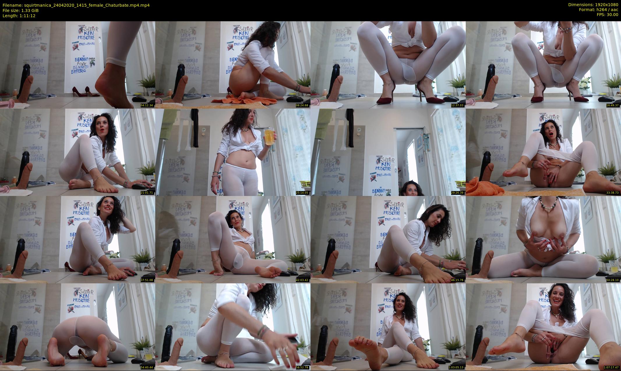 squirtmanica — 72 minute Chaturbate female cam show recording, 1080p, Apr 24, 2020