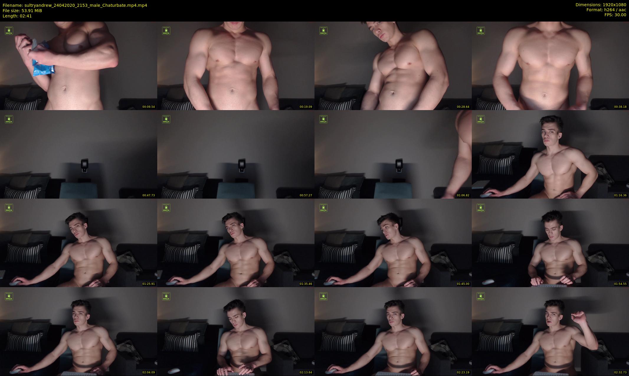 sultryandrew — 3 minute Chaturbate male cam show recording, 1080p, Apr 24, 2020