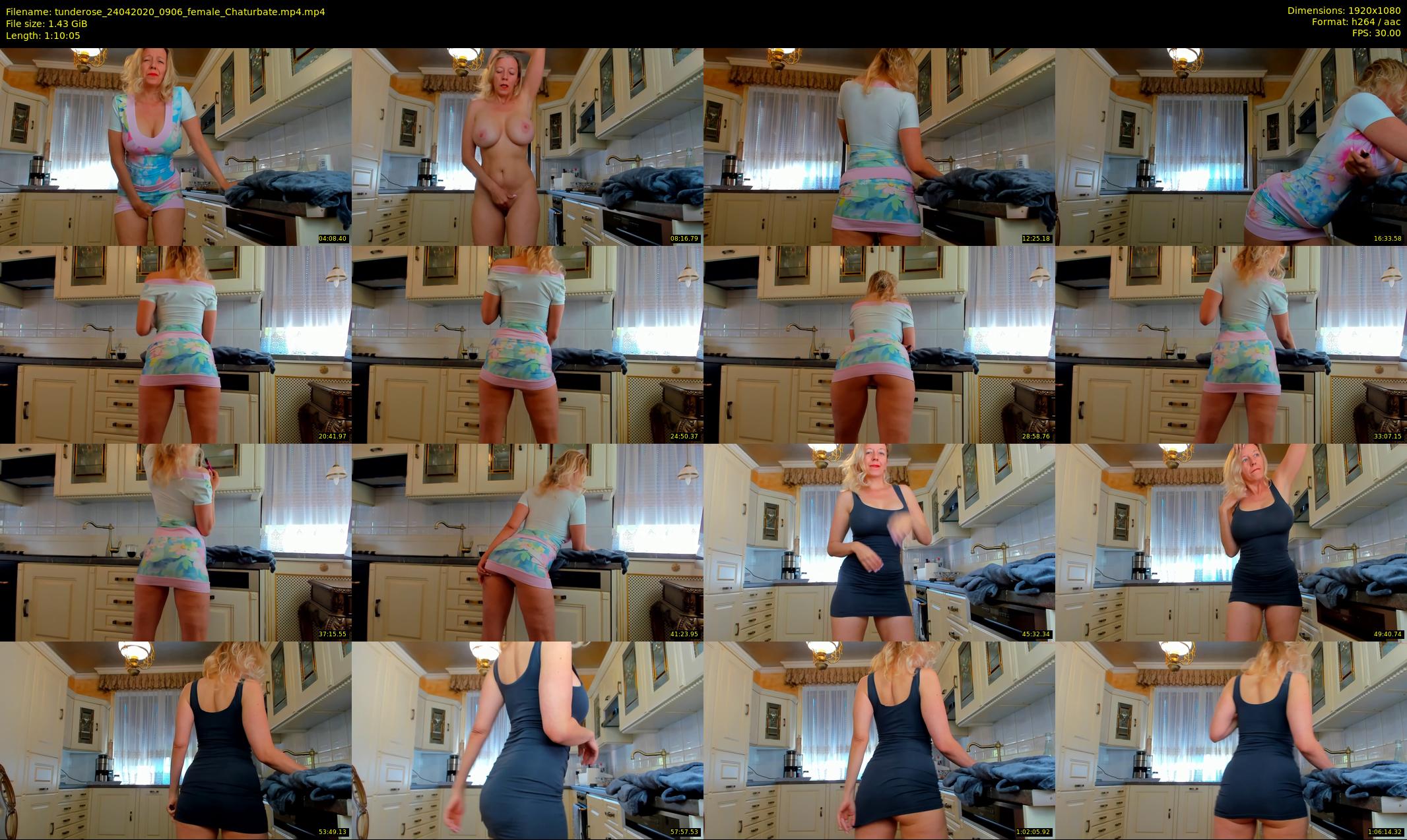 tunderose — 71 minute Chaturbate female cam show recording, 1080p, Apr 24, 2020