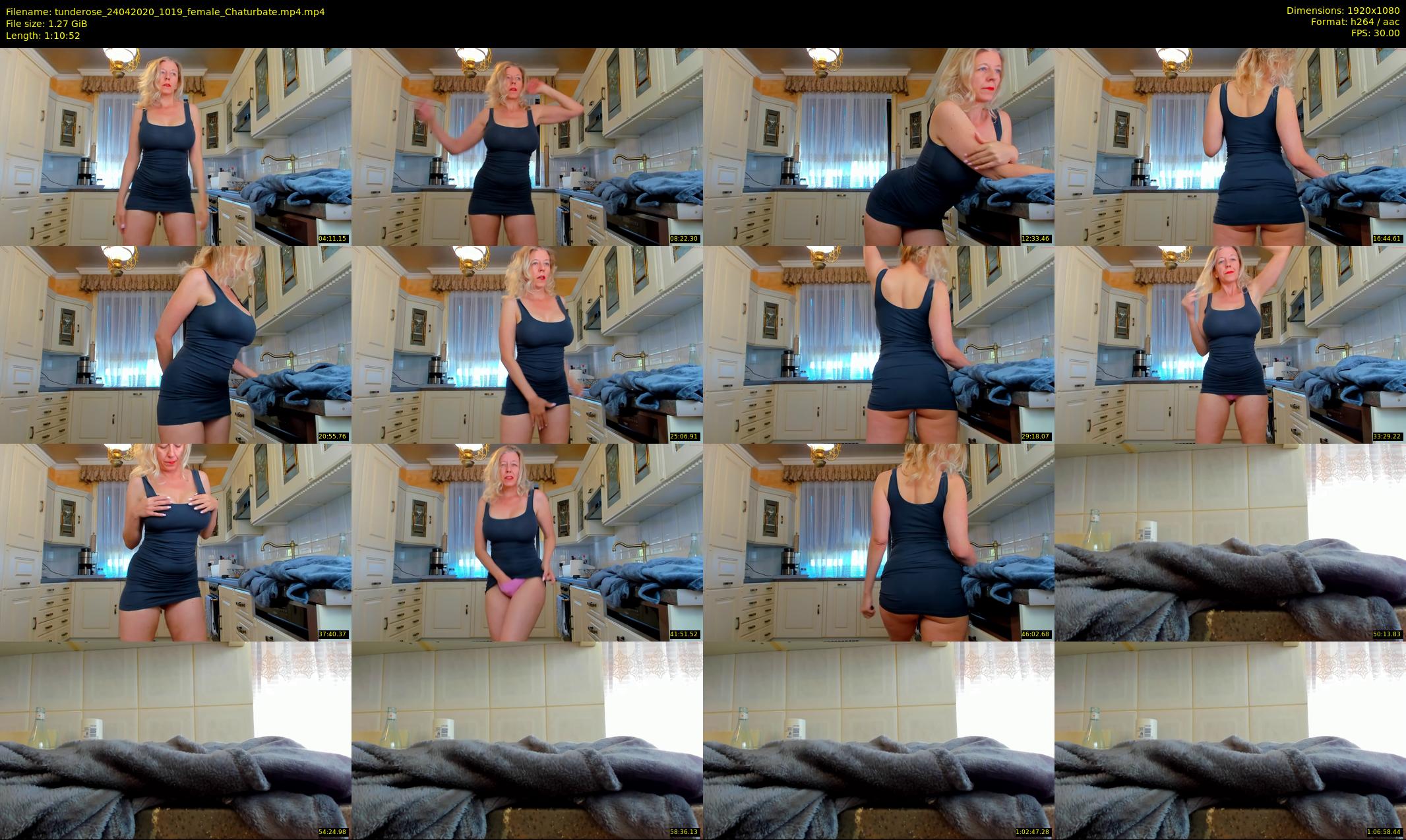 tunderose — 71 minute Chaturbate female cam show recording, 1080p, Apr 24, 2020