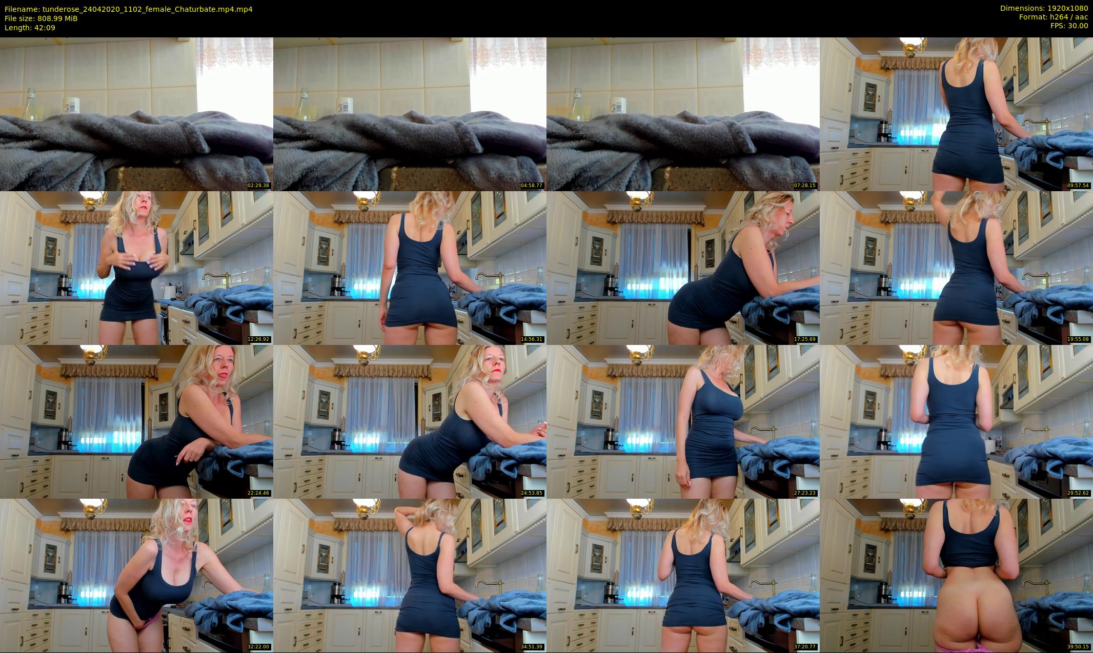 tunderose — 43 minute Chaturbate female cam show recording, 1080p, Apr 24, 2020