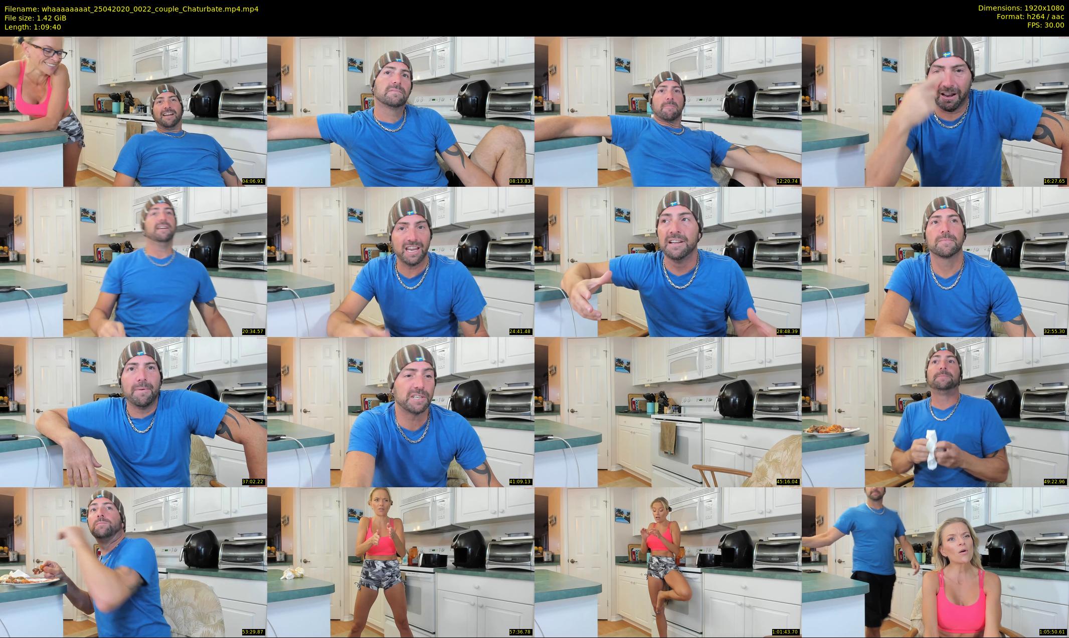 whaaaaaaaat — 70 minute Chaturbate couple cam show recording, 1080p, Apr 25, 2020