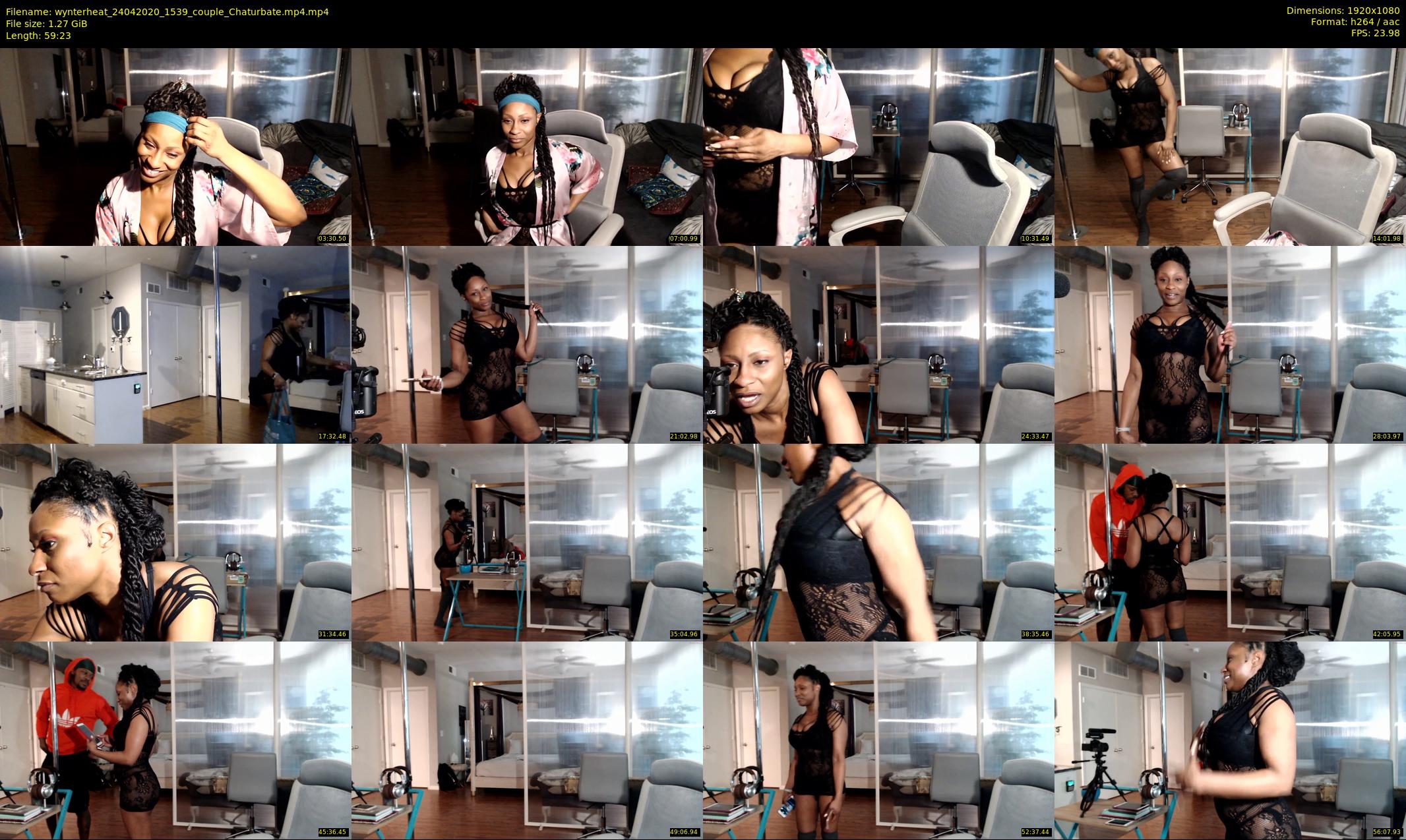 wynterheat — 60 minute Chaturbate female cam show recording, 1080p, Apr 24, 2020