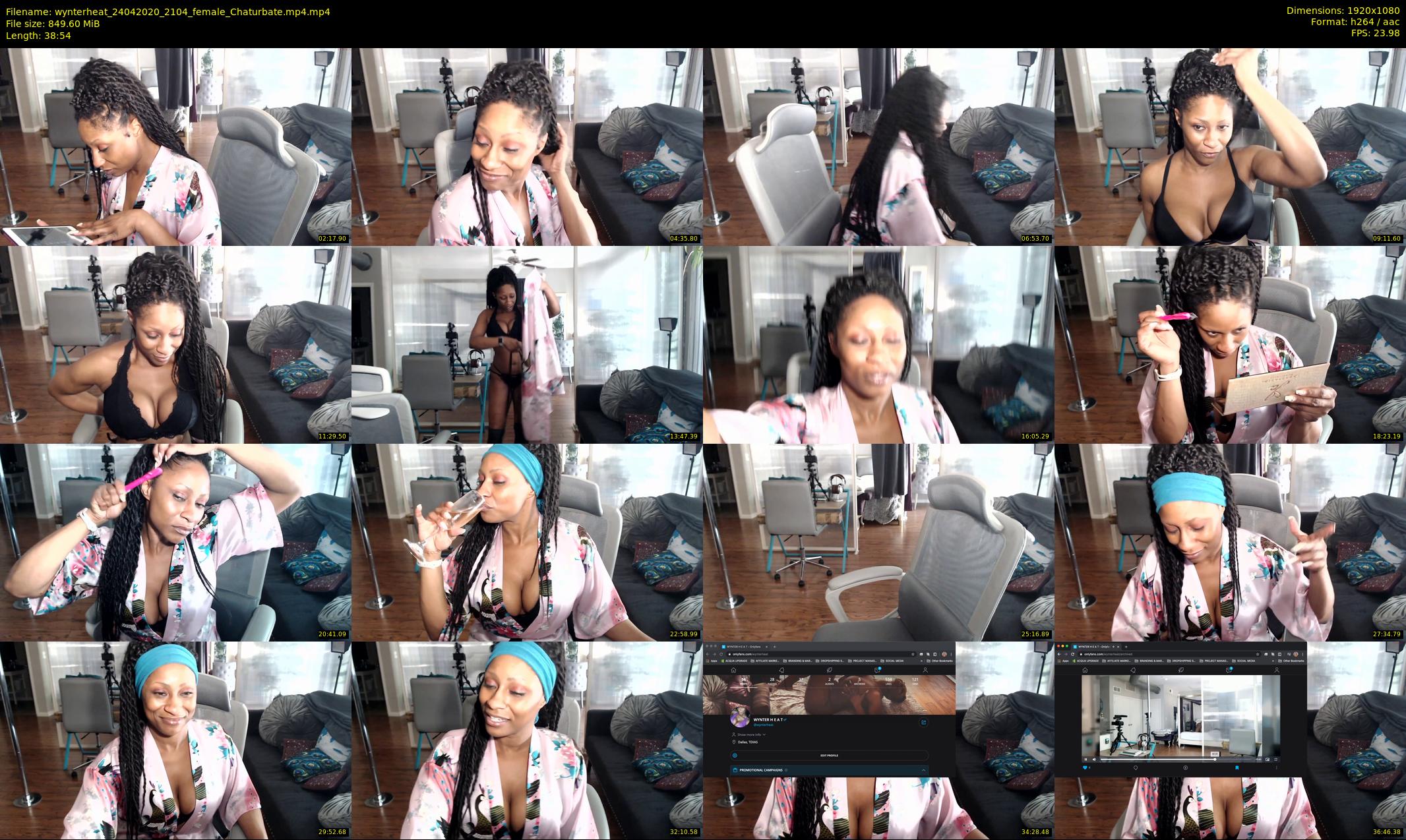 wynterheat — 39 minute Chaturbate female cam show recording, 1080p, Apr 24, 2020