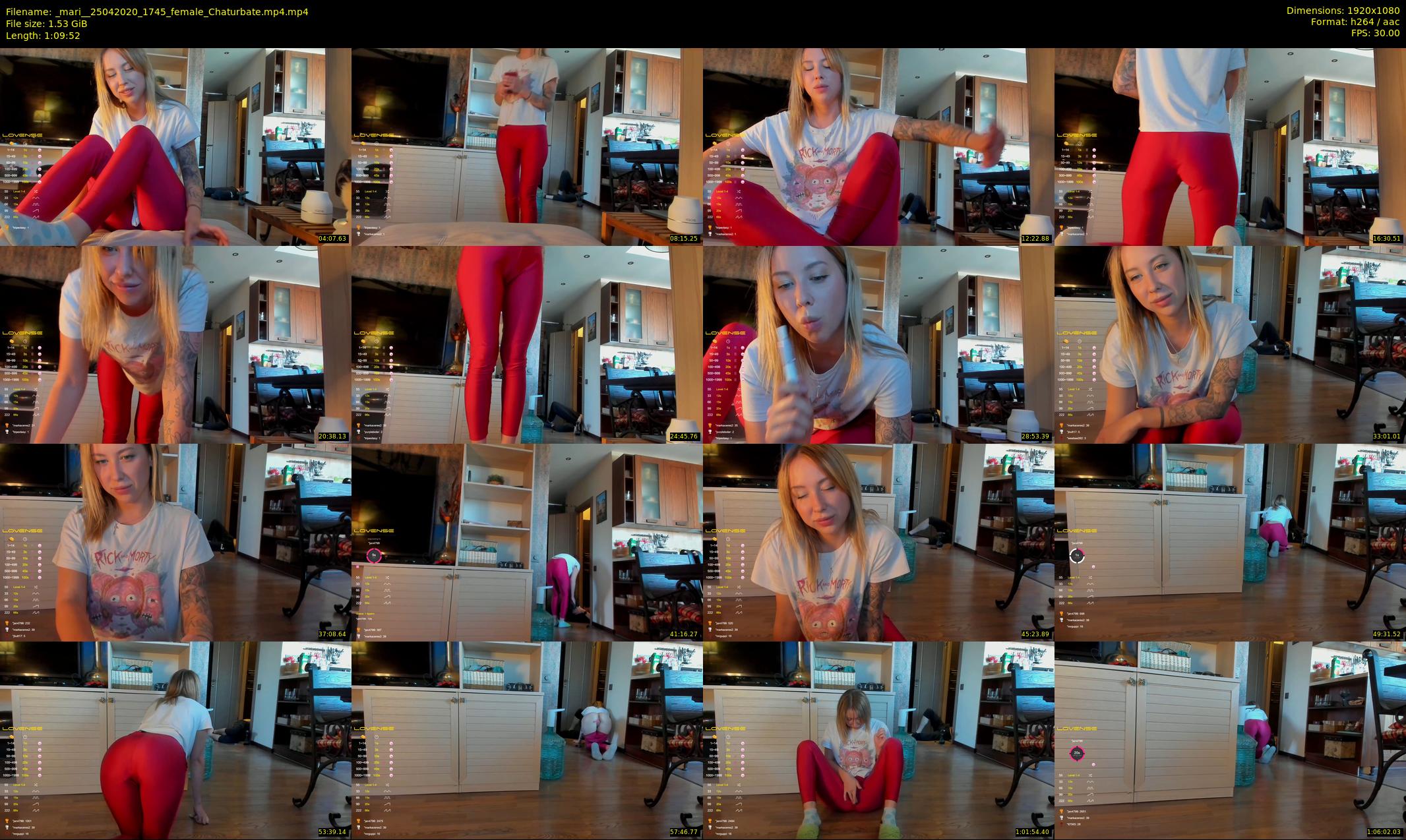 _mari_ — 70 minute Chaturbate female cam show recording, 1080p, Apr 25, 2020