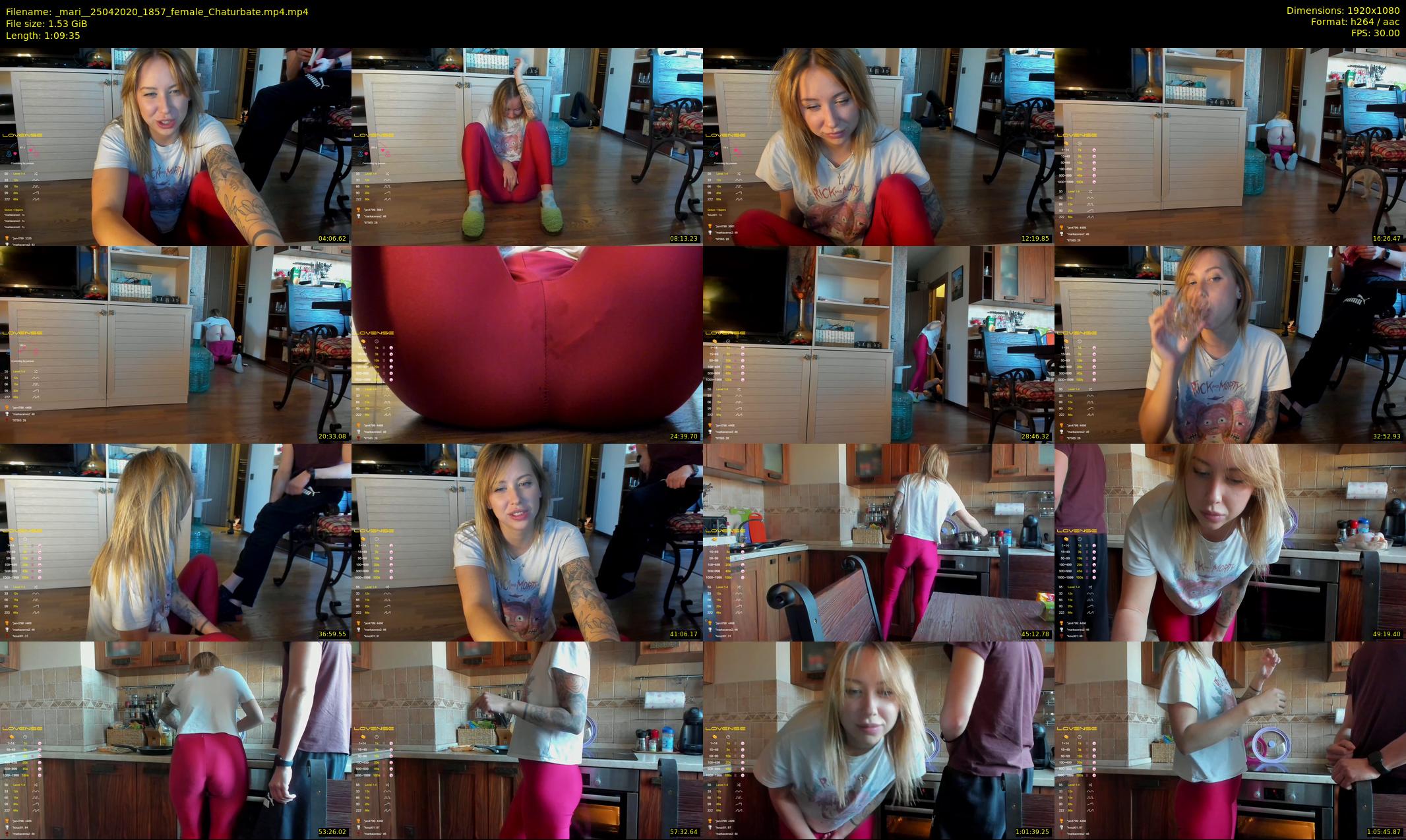 _mari_ — 70 minute Chaturbate female cam show recording, 1080p, Apr 25, 2020