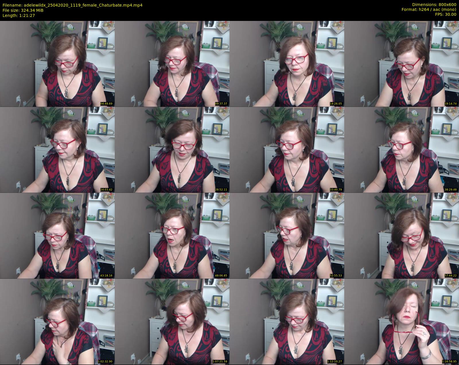 adelewildx — 82 minute Chaturbate female cam show recording, 480p, Apr 25, 2020