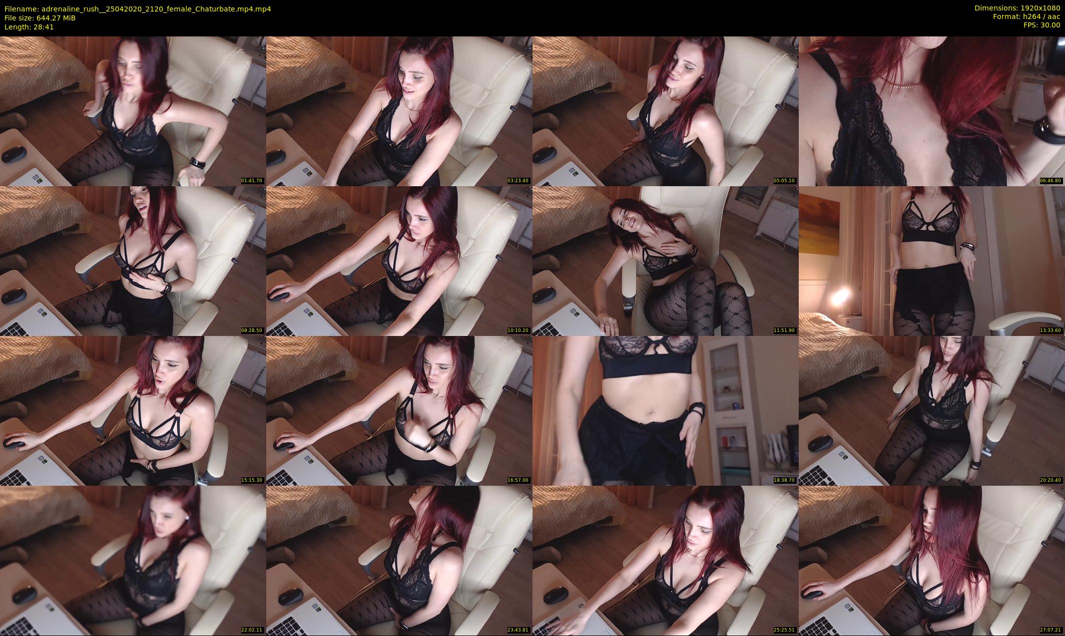 adrenaline_rush_ — 29 minute Chaturbate female cam show recording, 1080p, Apr 25, 2020