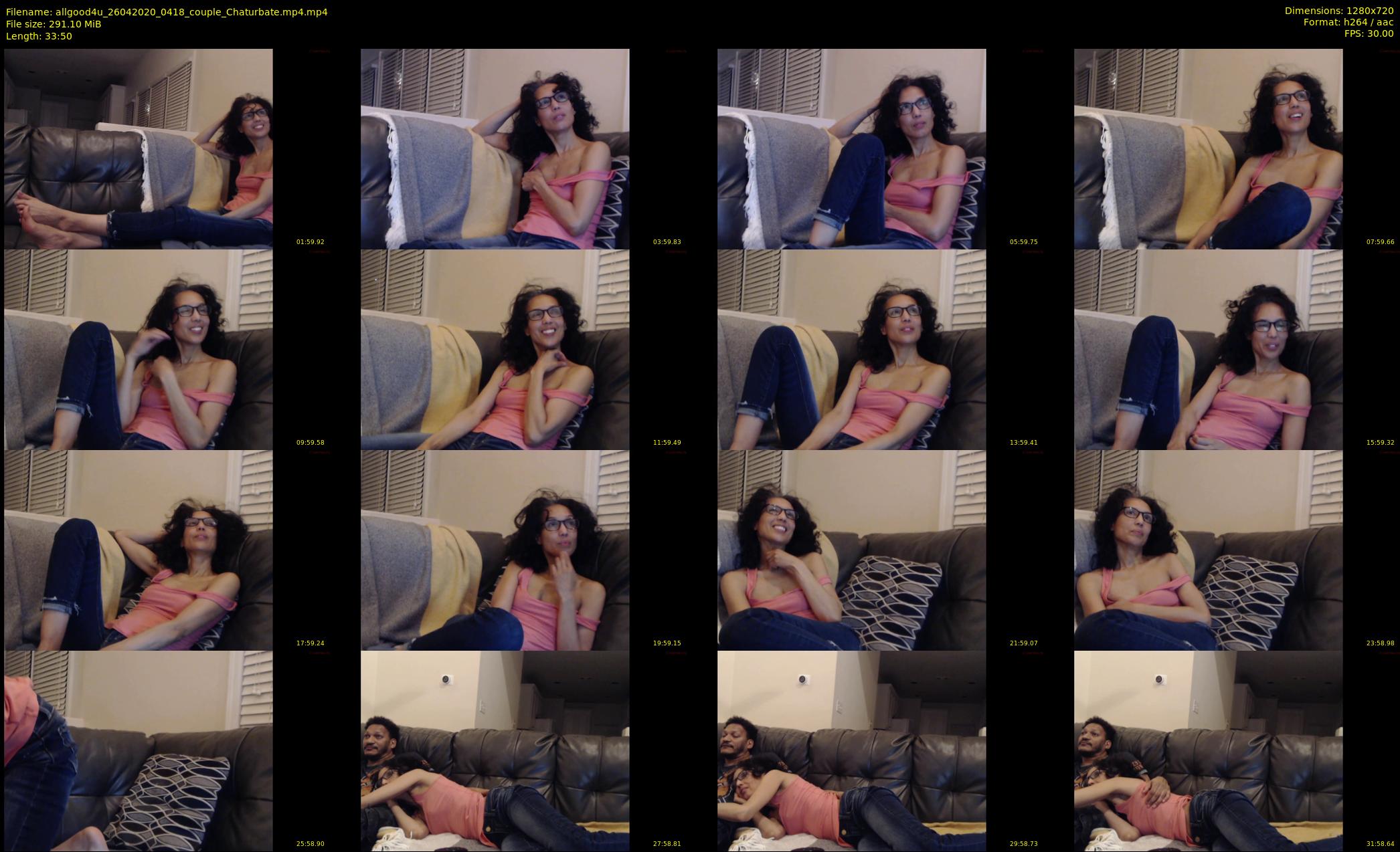allgood4u — 34 minute Chaturbate couple cam show recording, 720p, Apr 26, 2020