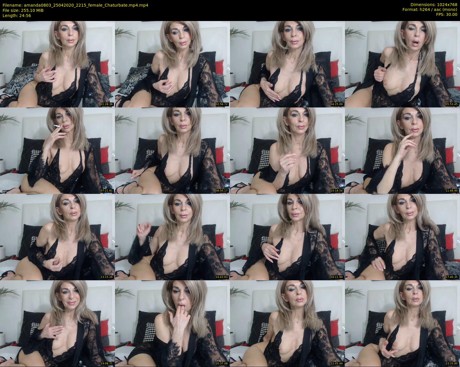 amanda0803 — 25 minute Chaturbate female cam show recording, 720p, Apr 25, 2020