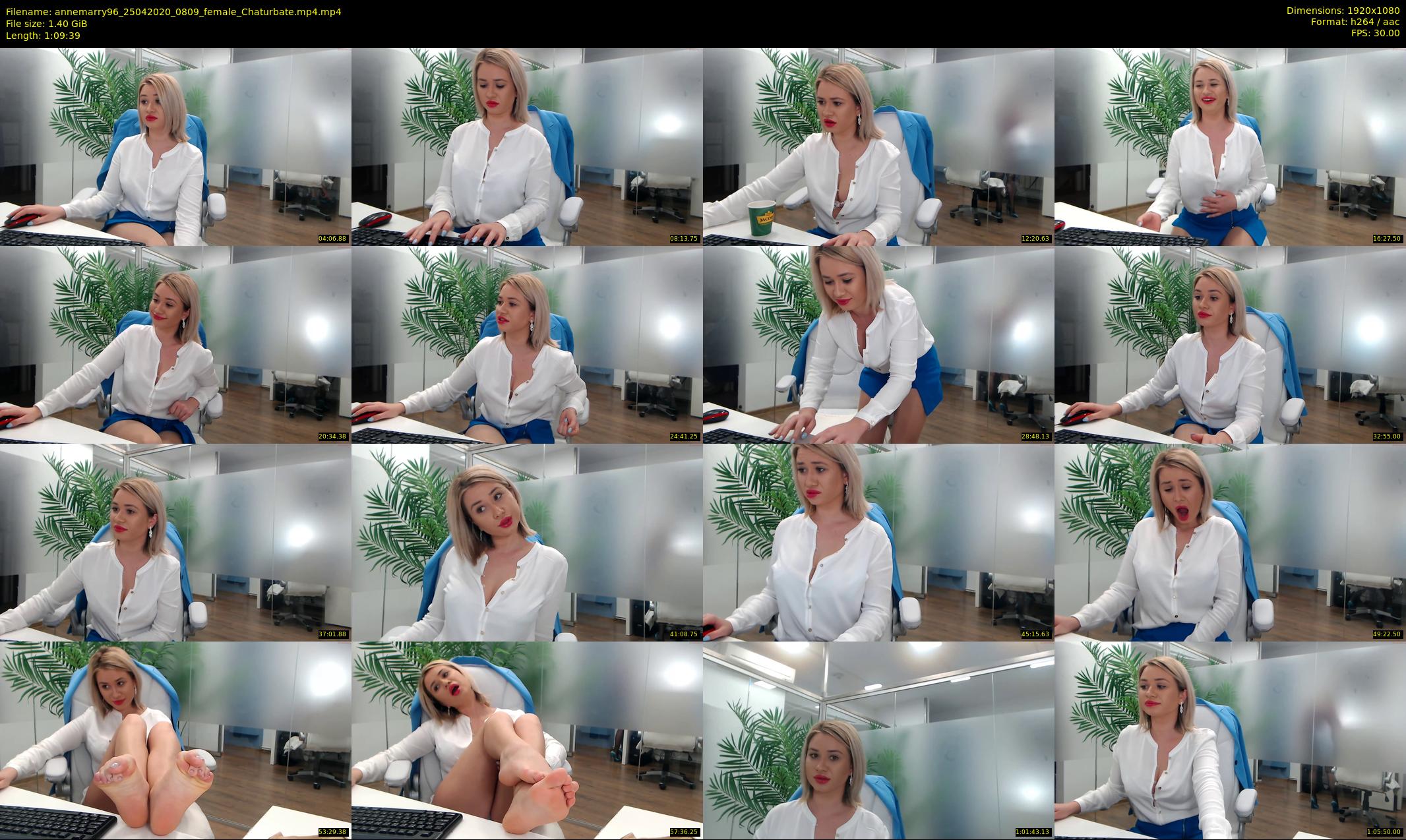 annemarry96 — 70 minute Chaturbate female cam show recording, 1080p, Apr 25, 2020