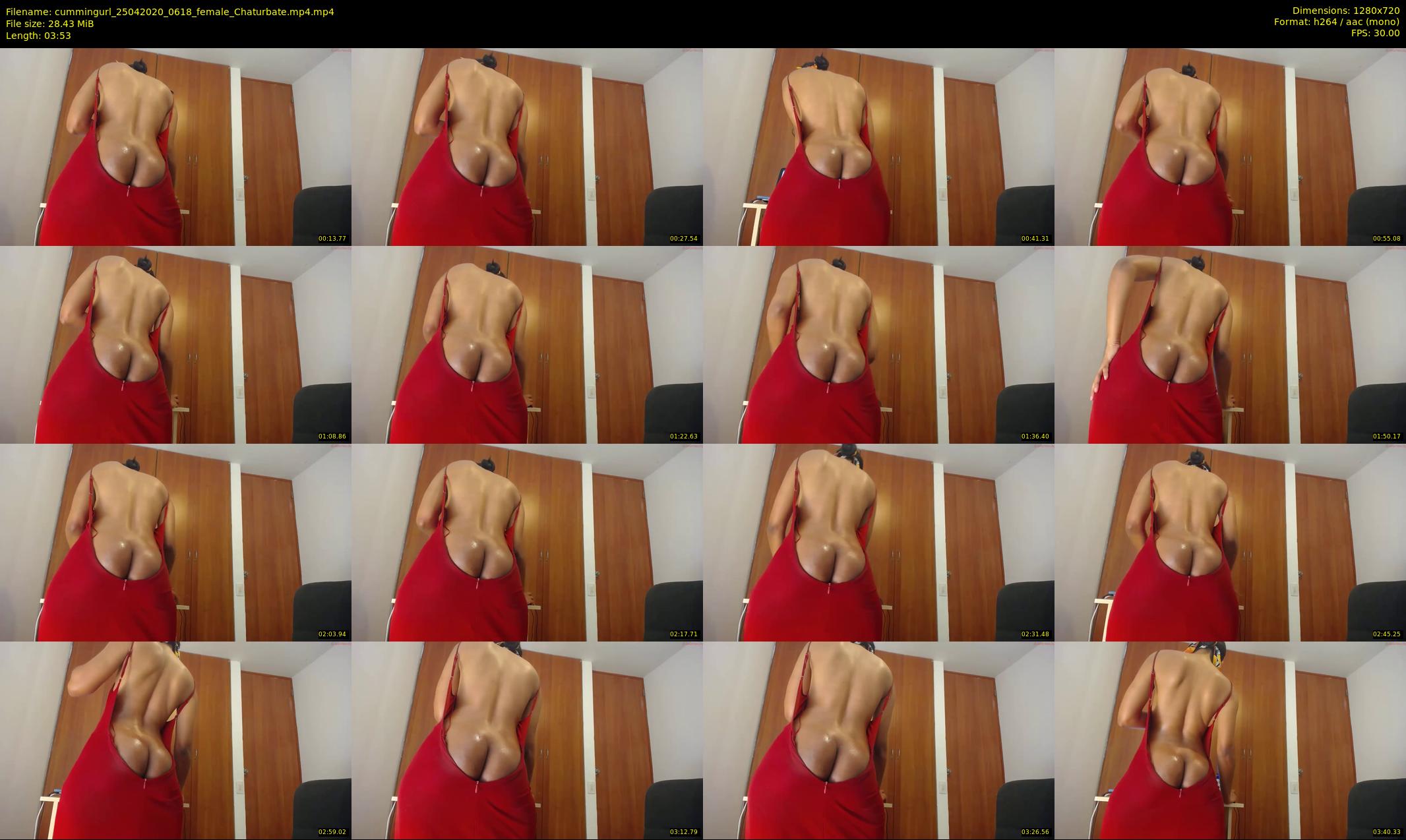 cummingurl — 4 minute Chaturbate couple cam show recording, 720p, Apr 25, 2020