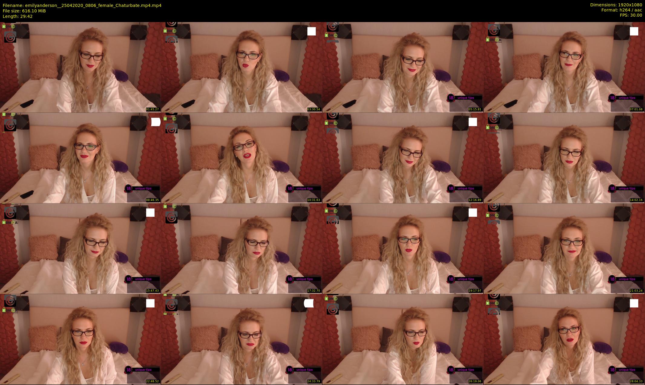 emilyanderson_ — 30 minute Chaturbate female cam show recording, 1080p, Apr 25, 2020