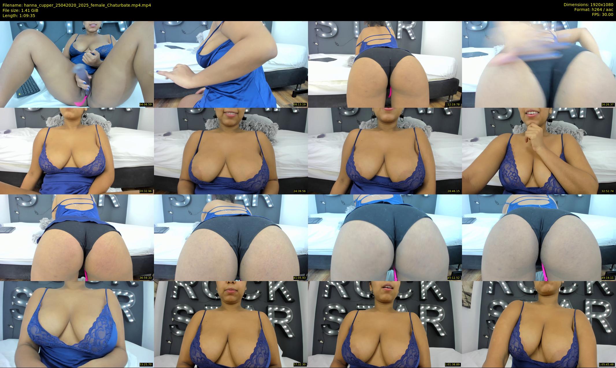 hanna_cupper — 70 minute Chaturbate female cam show recording, 1080p, Apr 25, 2020
