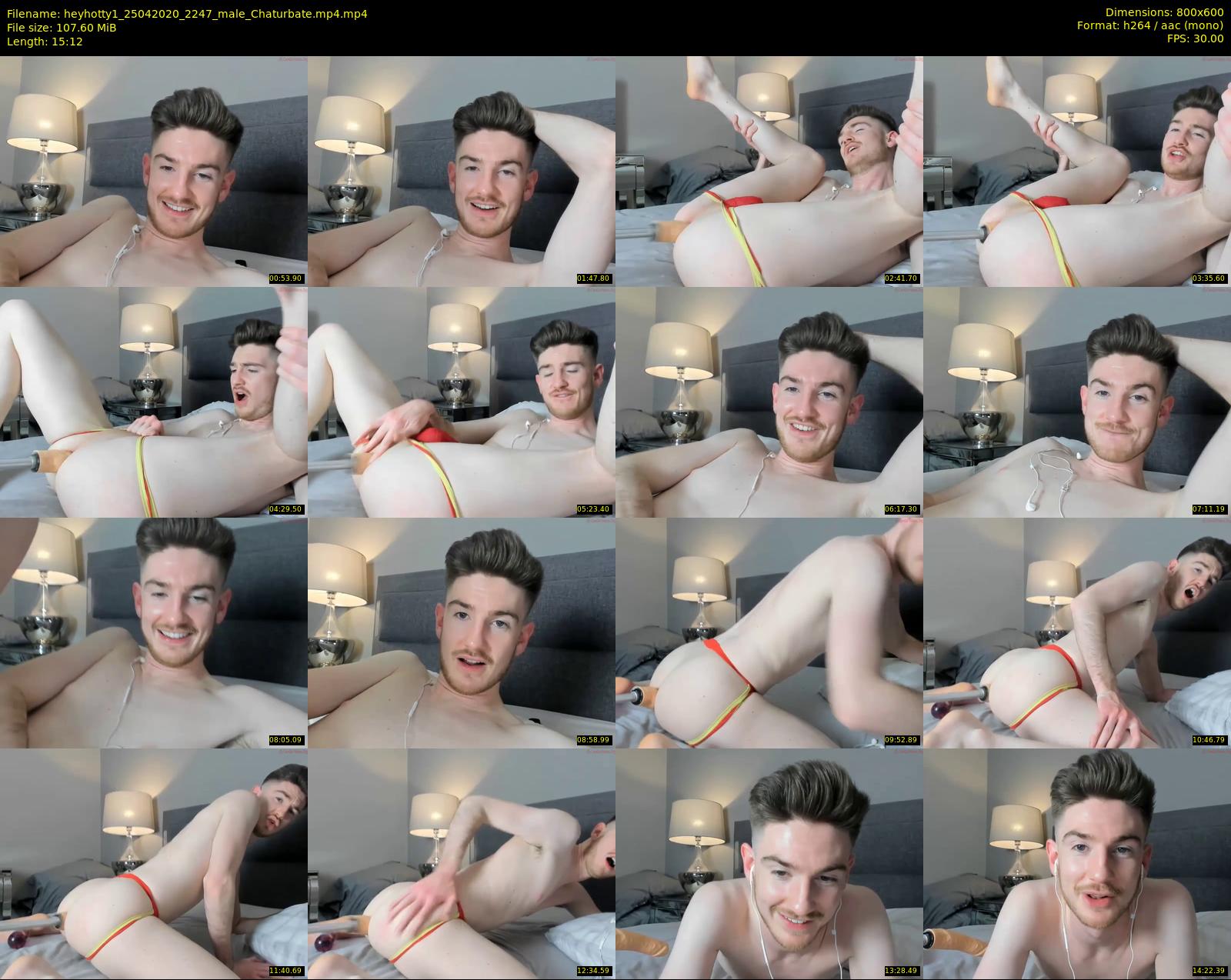 heyhotty1 — 16 minute Chaturbate male cam show recording, 480p, Apr 25, 2020