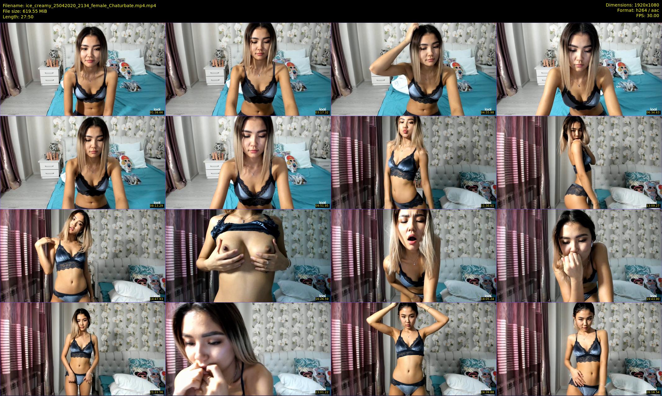 ice_creamy — 28 minute Chaturbate female cam show recording, 1080p, Apr 25, 2020