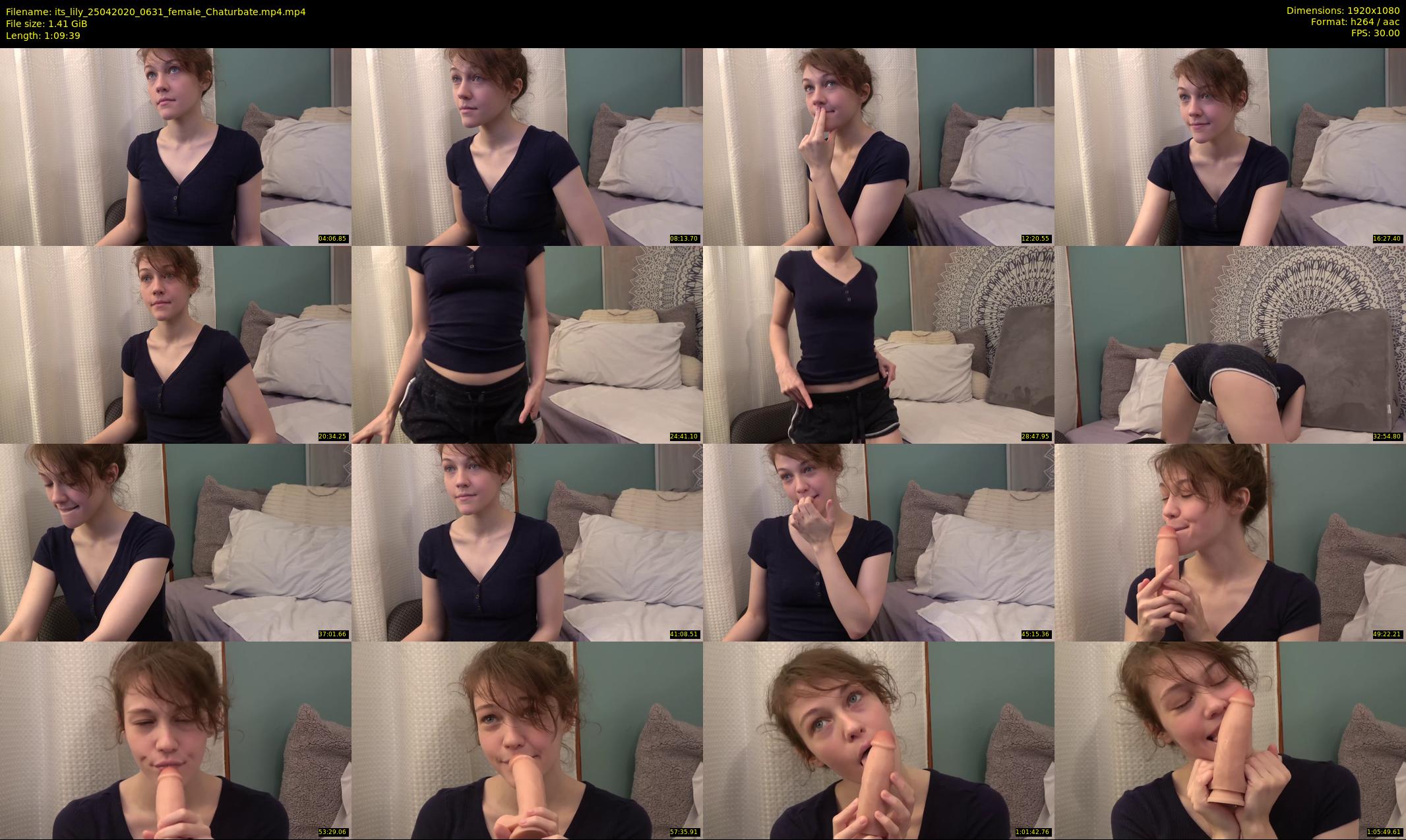 its_lily — 70 minute Chaturbate female cam show recording, 1080p, Apr 25, 2020