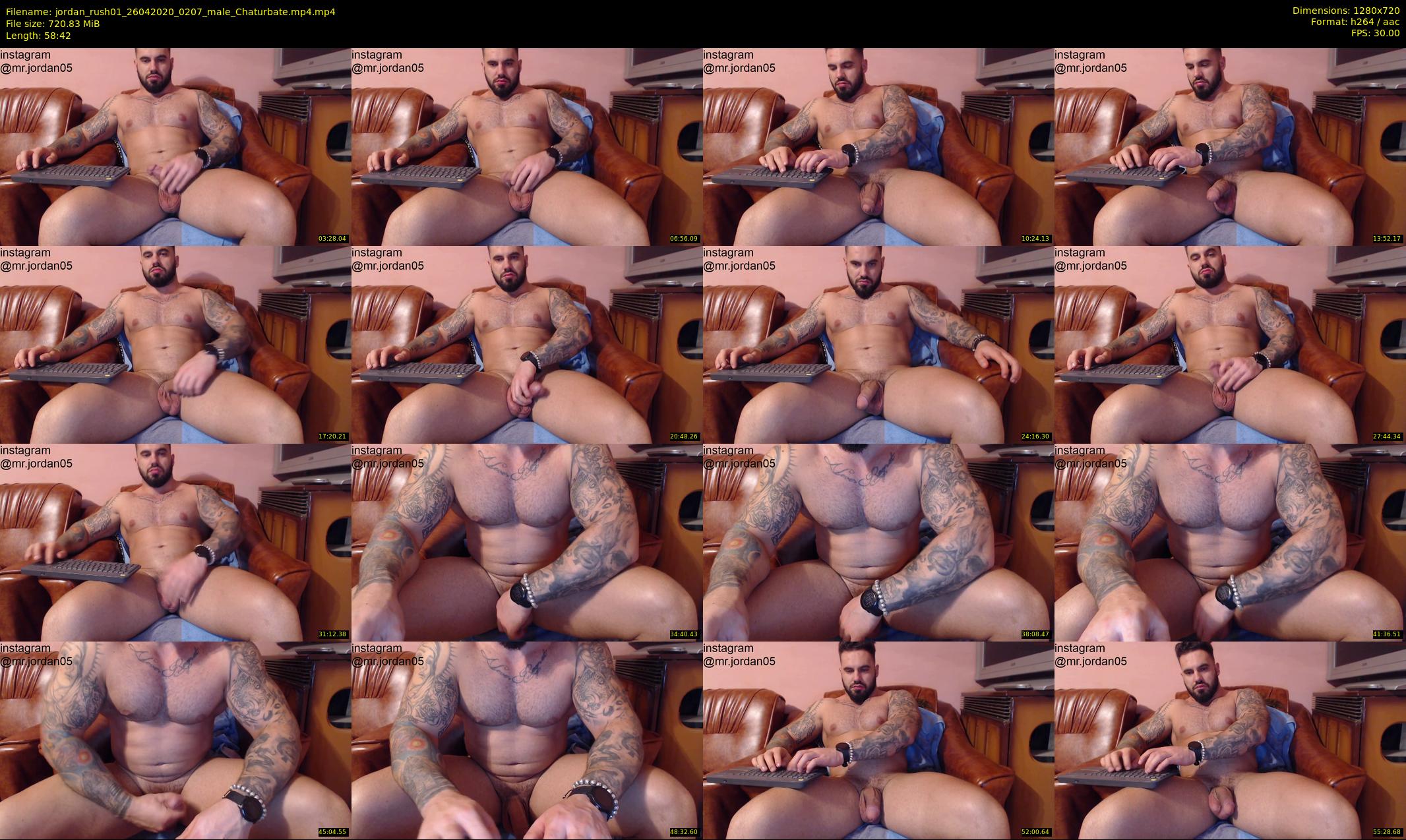 jordan_rush01 — 59 minute Chaturbate male cam show recording, 720p, Apr 26, 2020