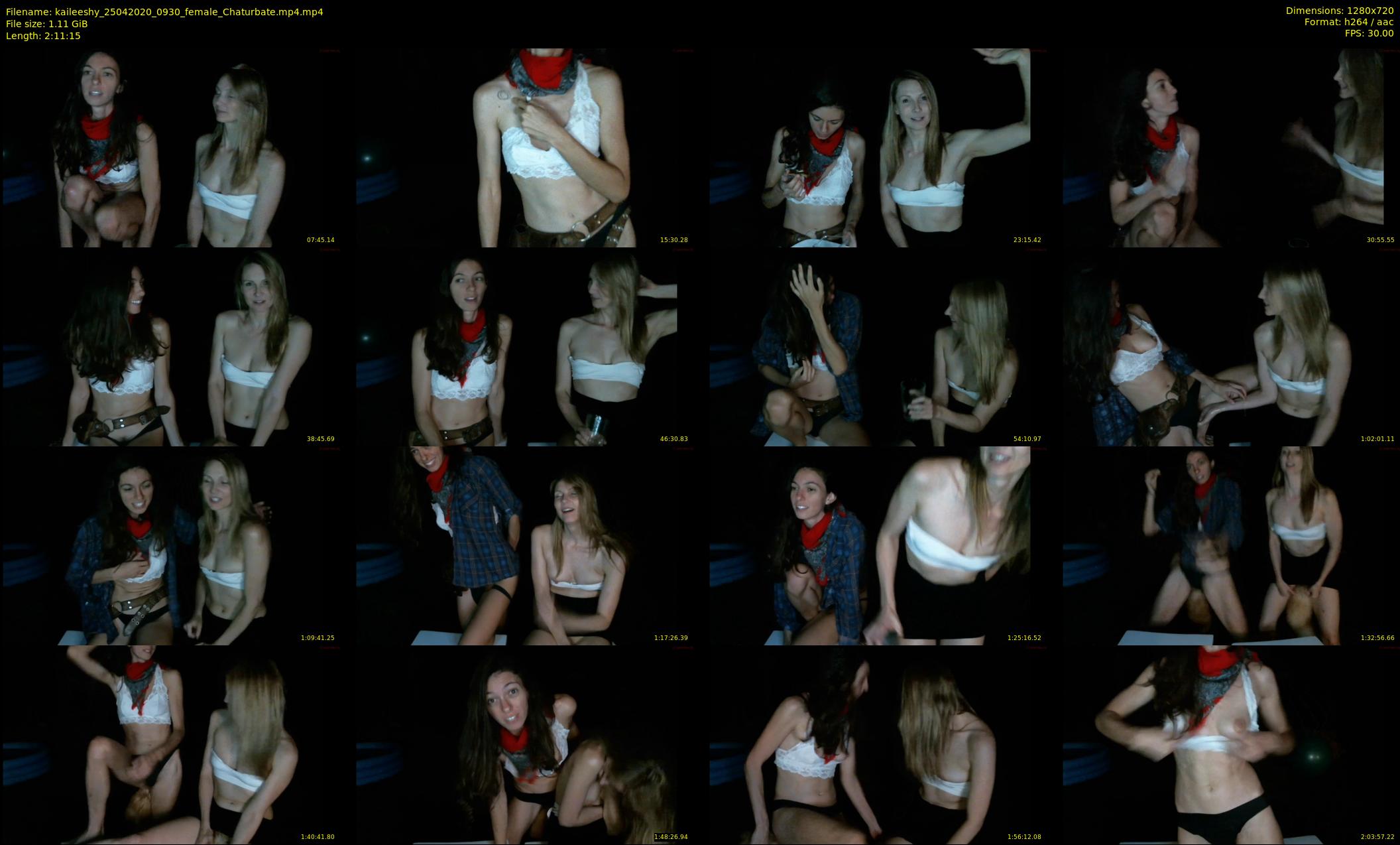kaileeshy — 132 minute Chaturbate female cam show recording, 720p, Apr 25, 2020