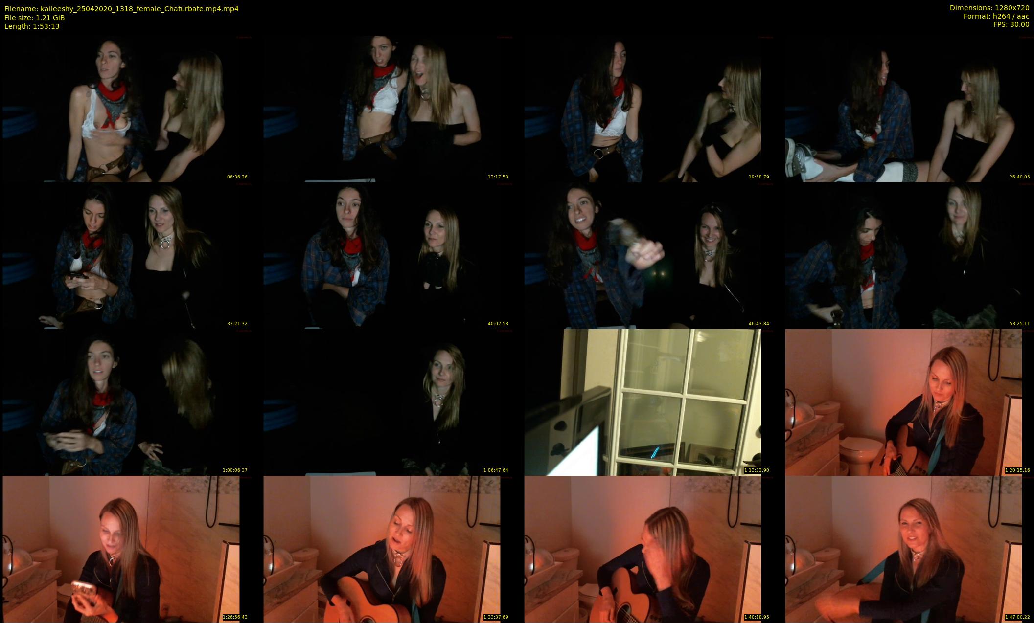kaileeshy — 114 minute Chaturbate female cam show recording, 720p, Apr 25, 2020