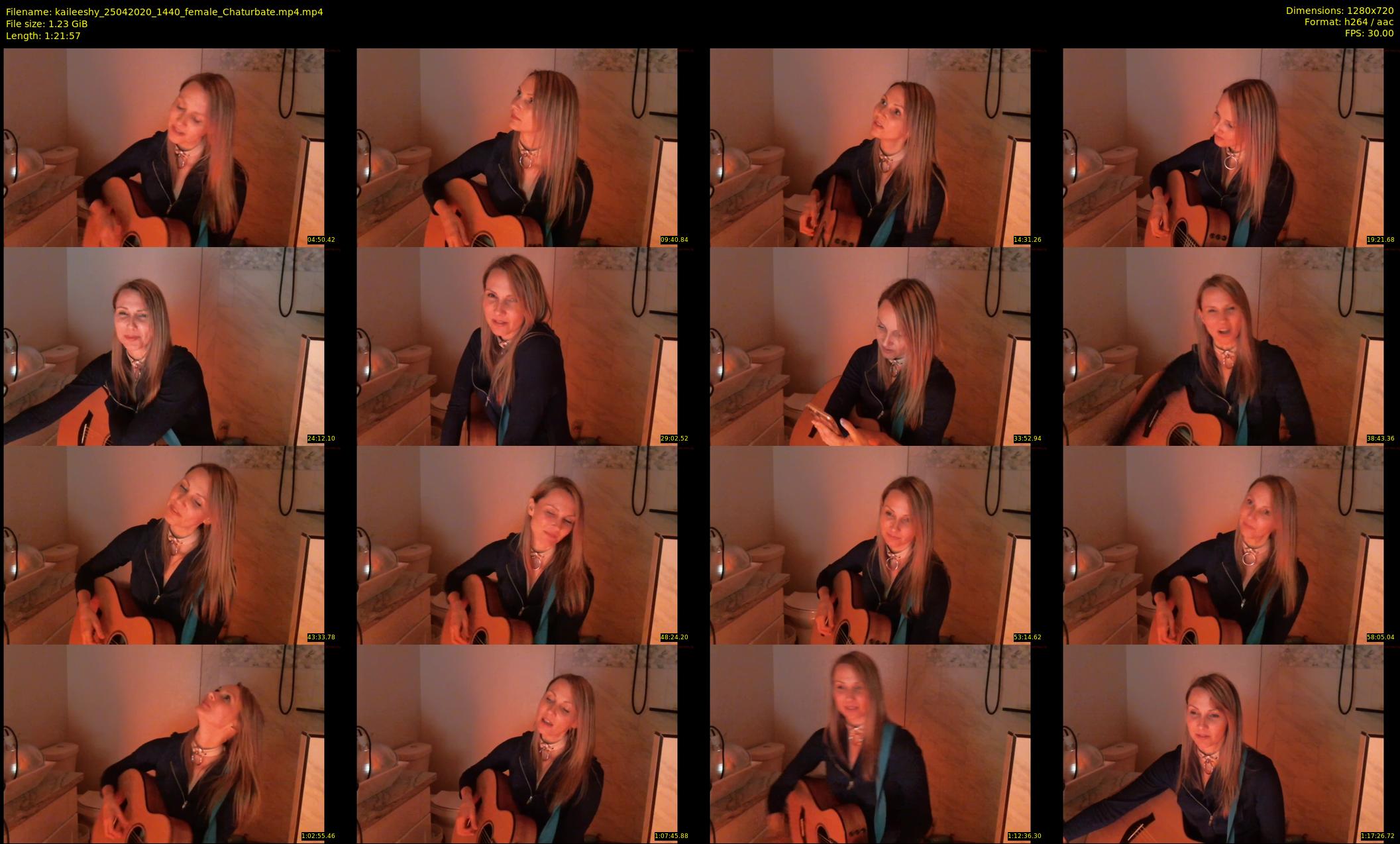 kaileeshy — 82 minute Chaturbate female cam show recording, 720p, Apr 25, 2020