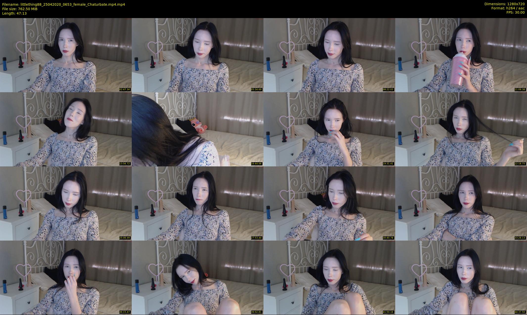 littlething88 — 48 minute Chaturbate female cam show recording, 720p, Apr 25, 2020