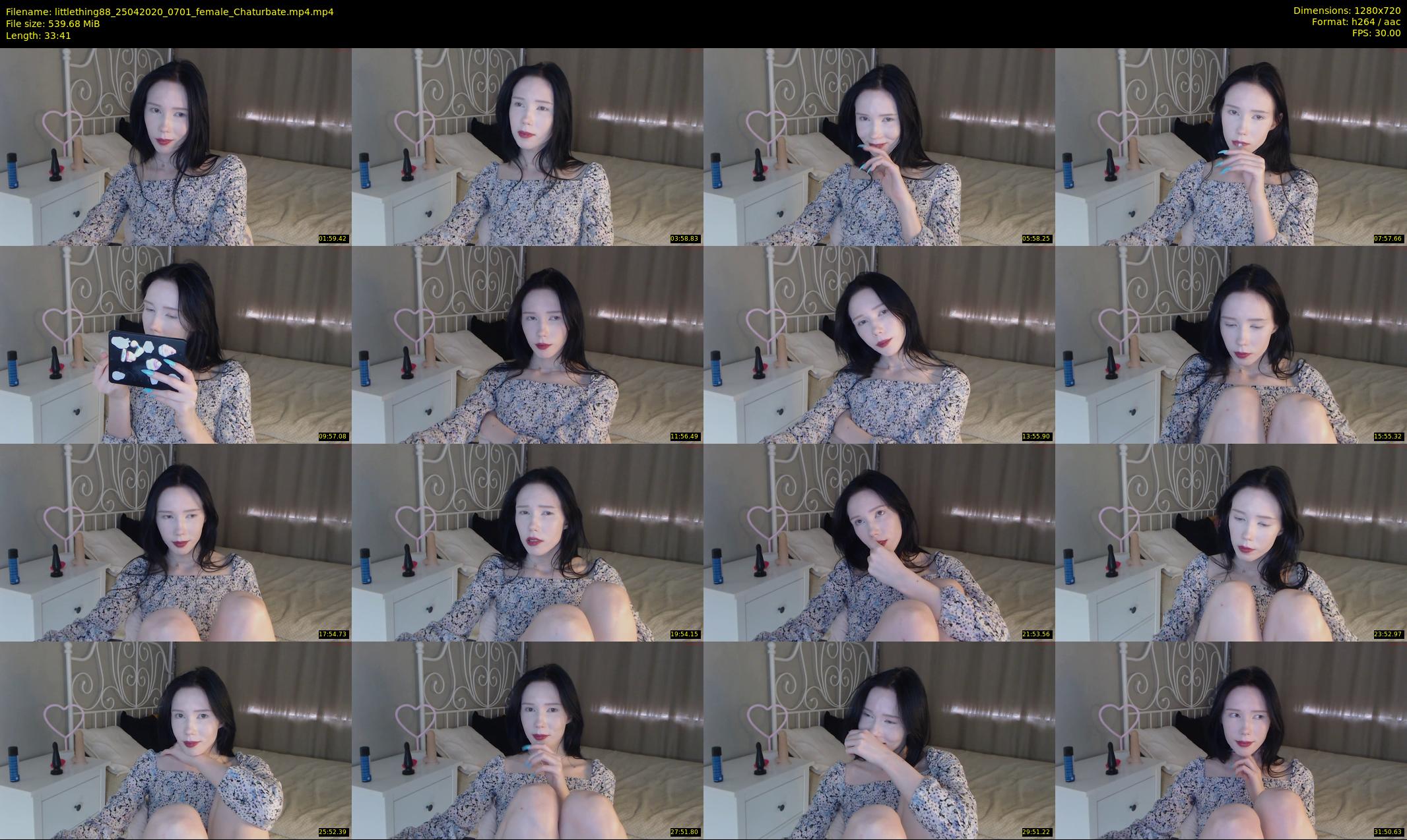 littlething88 — 34 minute Chaturbate female cam show recording, 720p, Apr 25, 2020