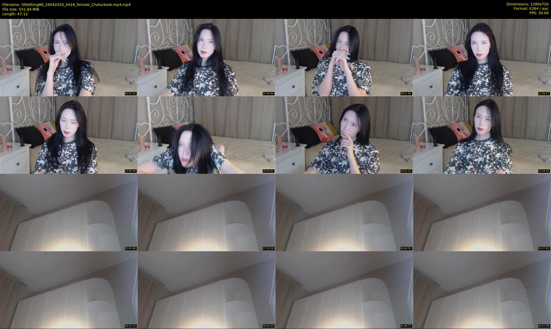 littlething88 — 48 minute Chaturbate female cam show recording, 720p, Apr 26, 2020