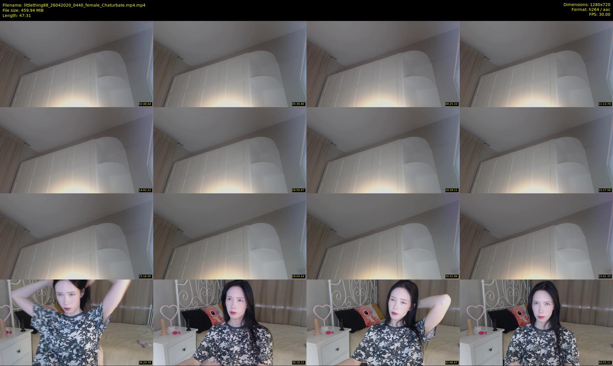 littlething88 — 48 minute Chaturbate female cam show recording, 720p, Apr 26, 2020