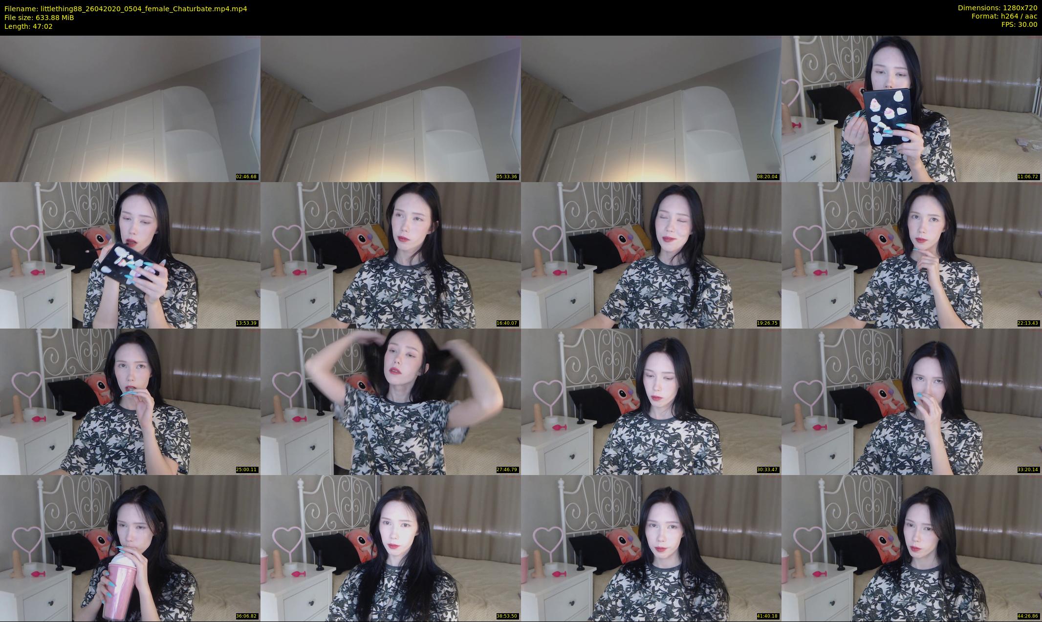 littlething88 — 48 minute Chaturbate female cam show recording, 720p, Apr 26, 2020