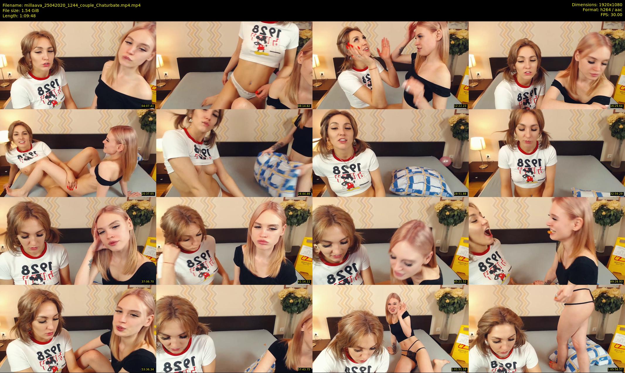 millaava — 70 minute Chaturbate female cam show recording, 1080p, Apr 25, 2020