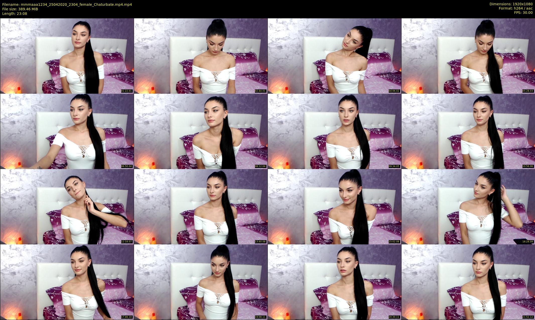 mmmaaa1234 — 24 minute Chaturbate female cam show recording, 1080p, Apr 25, 2020