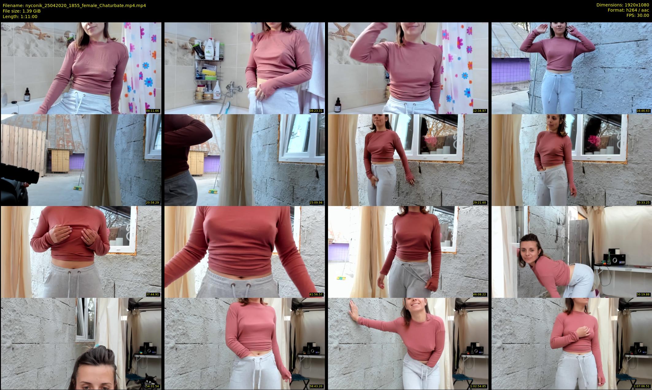 nyconik — 71 minute Chaturbate female cam show recording, 1080p, Apr 25, 2020